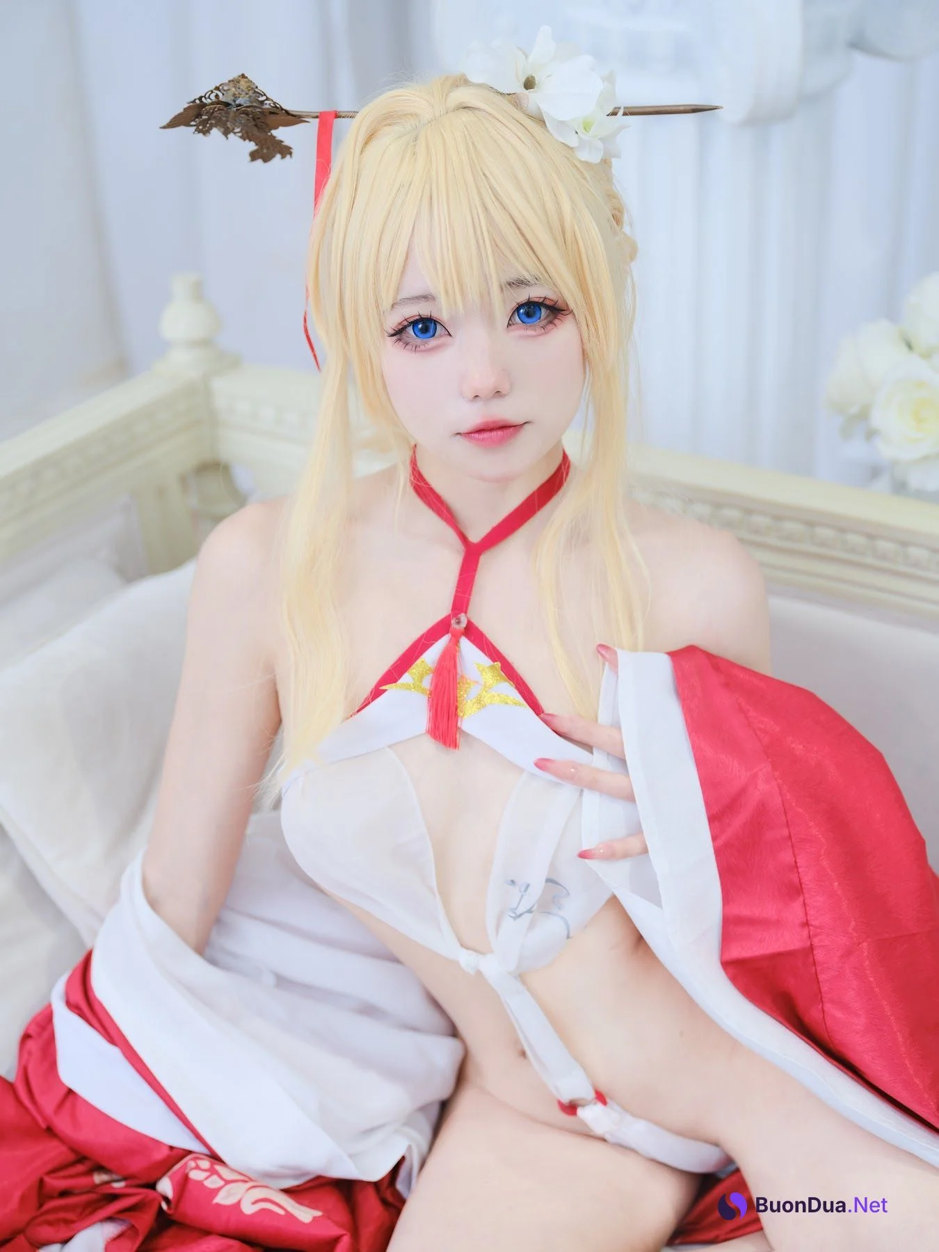 Coser@黏黏团子兔 – 光荣凉夜春雪新年 - 사진 4