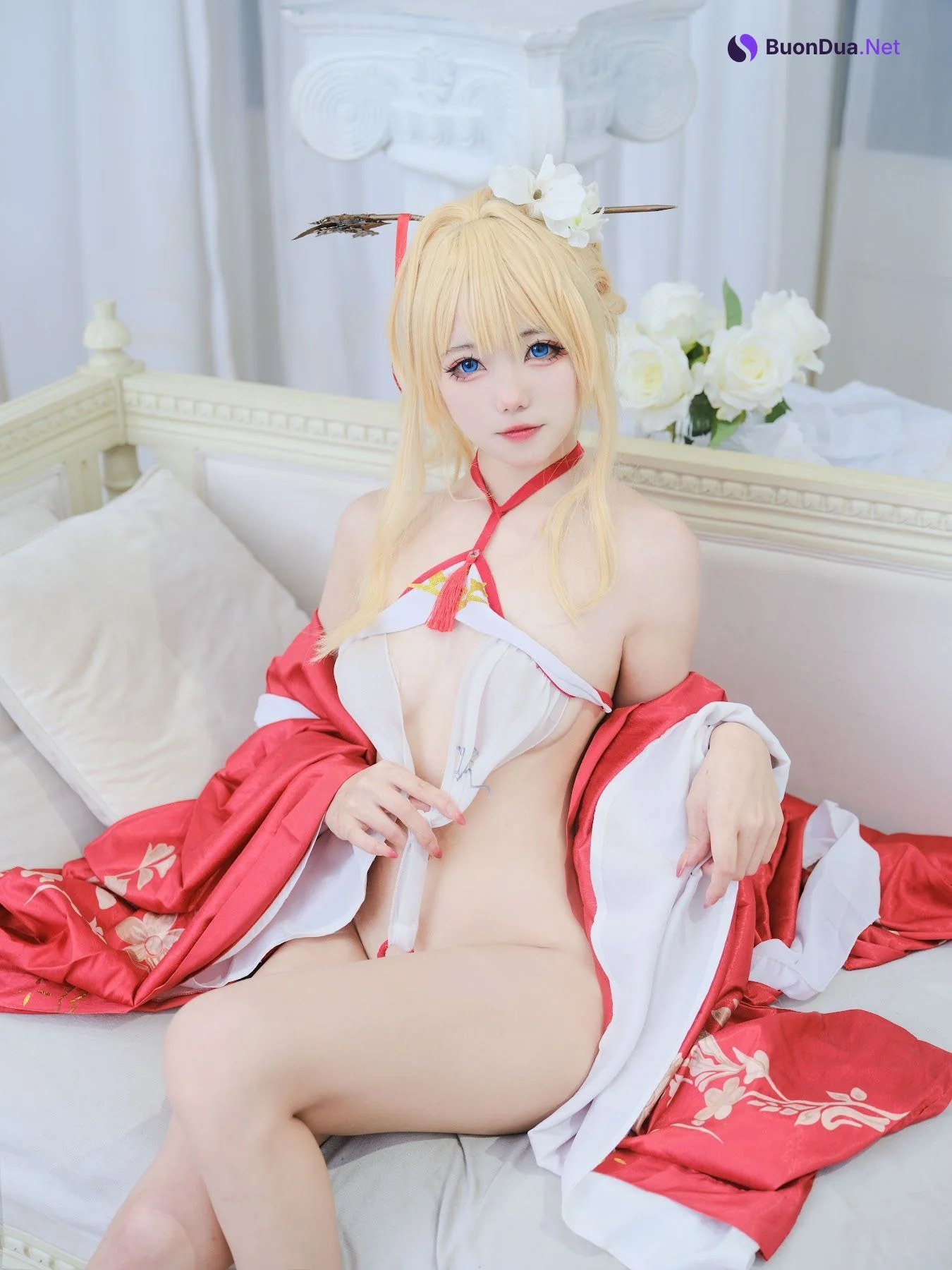 Coser@黏黏团子兔 – 光荣凉夜春雪新年 - 사진 8