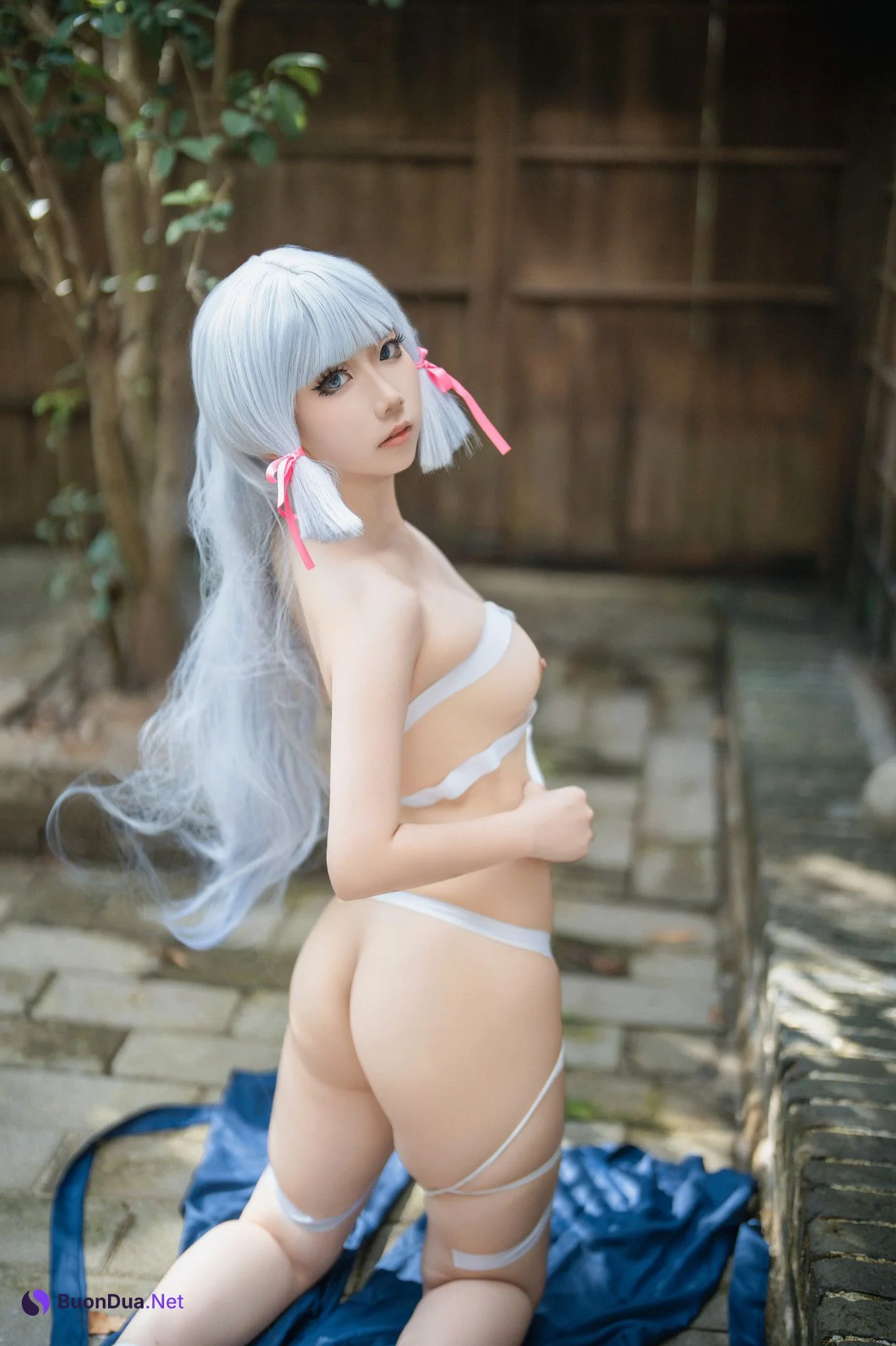 Coser 北川瑶, 写真集 绫华 神里綾華 Ayaka Kamisato Set.02 - Photo 19