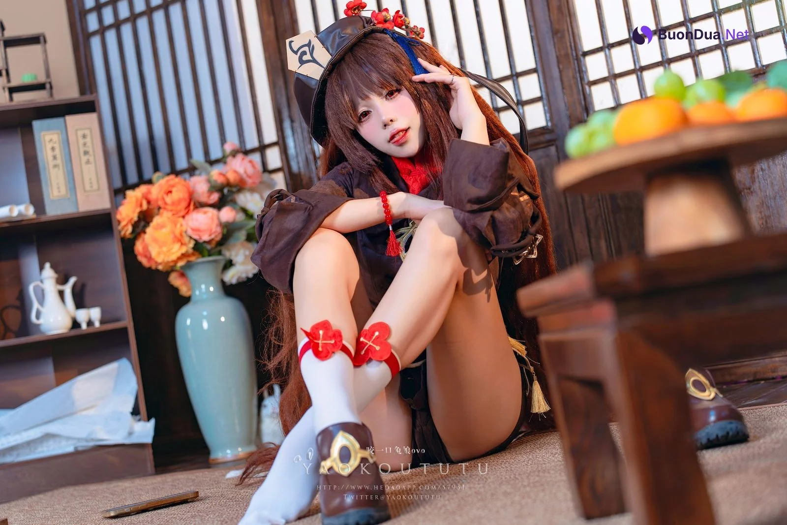 Coser@黏黏团子兔 – 往生堂堂主胡桃&ミチノチモシーキミノキモチ - 写真 2