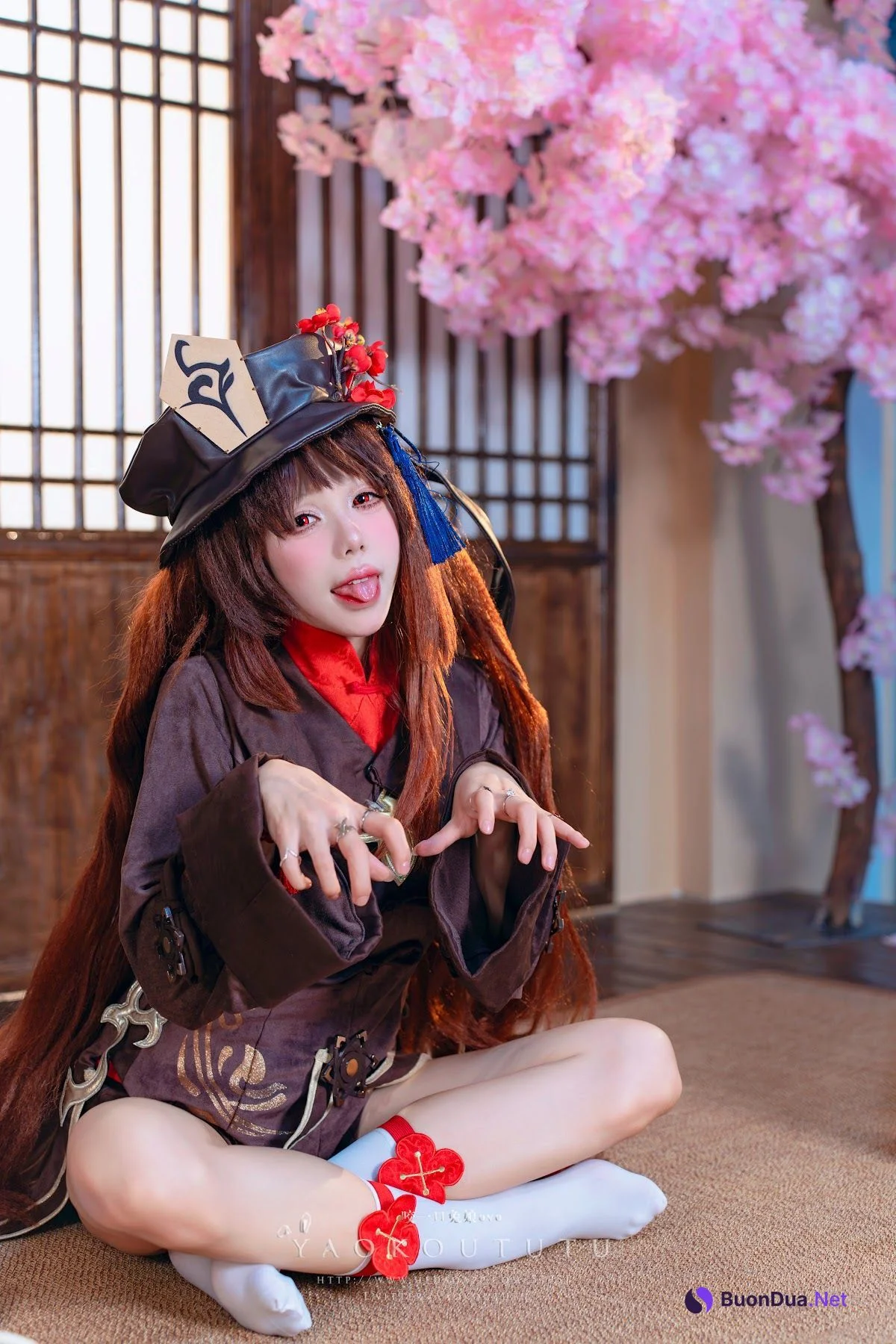 Coser@黏黏团子兔 – 往生堂堂主胡桃&ミチノチモシーキミノキモチ - 写真 5