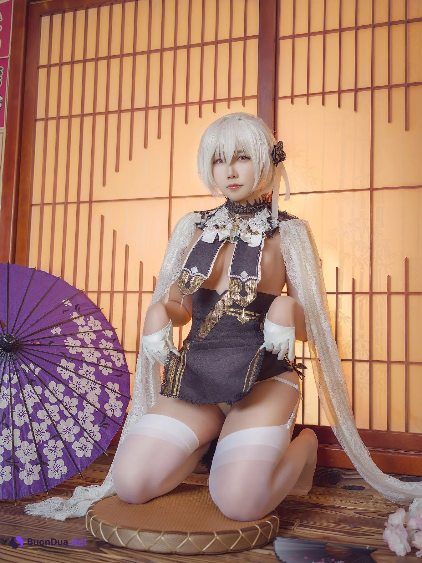Coser@麻花麻花酱 – 天狼星旗袍 - 写真 12