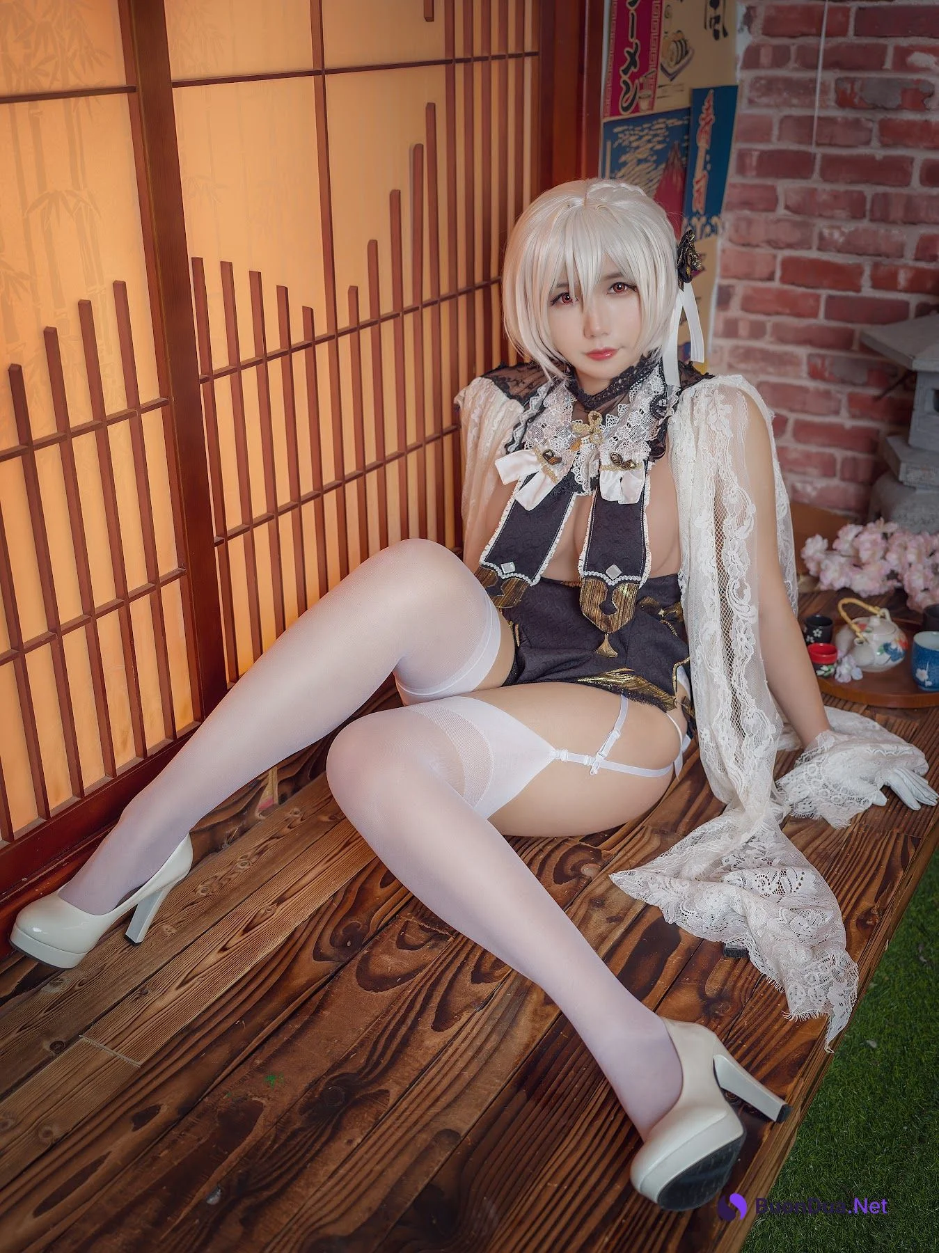 Coser@麻花麻花酱 – 天狼星旗袍 - 写真 13