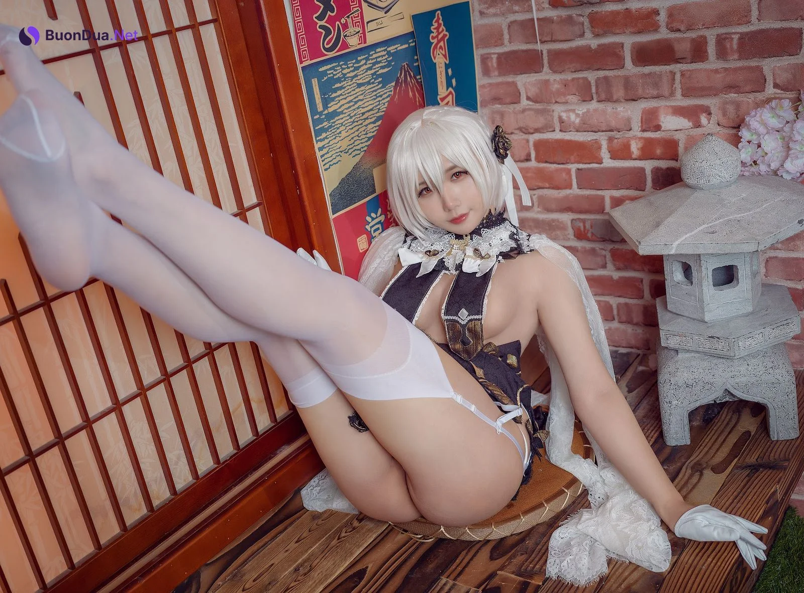 Coser@麻花麻花酱 – 天狼星旗袍 - 写真 19
