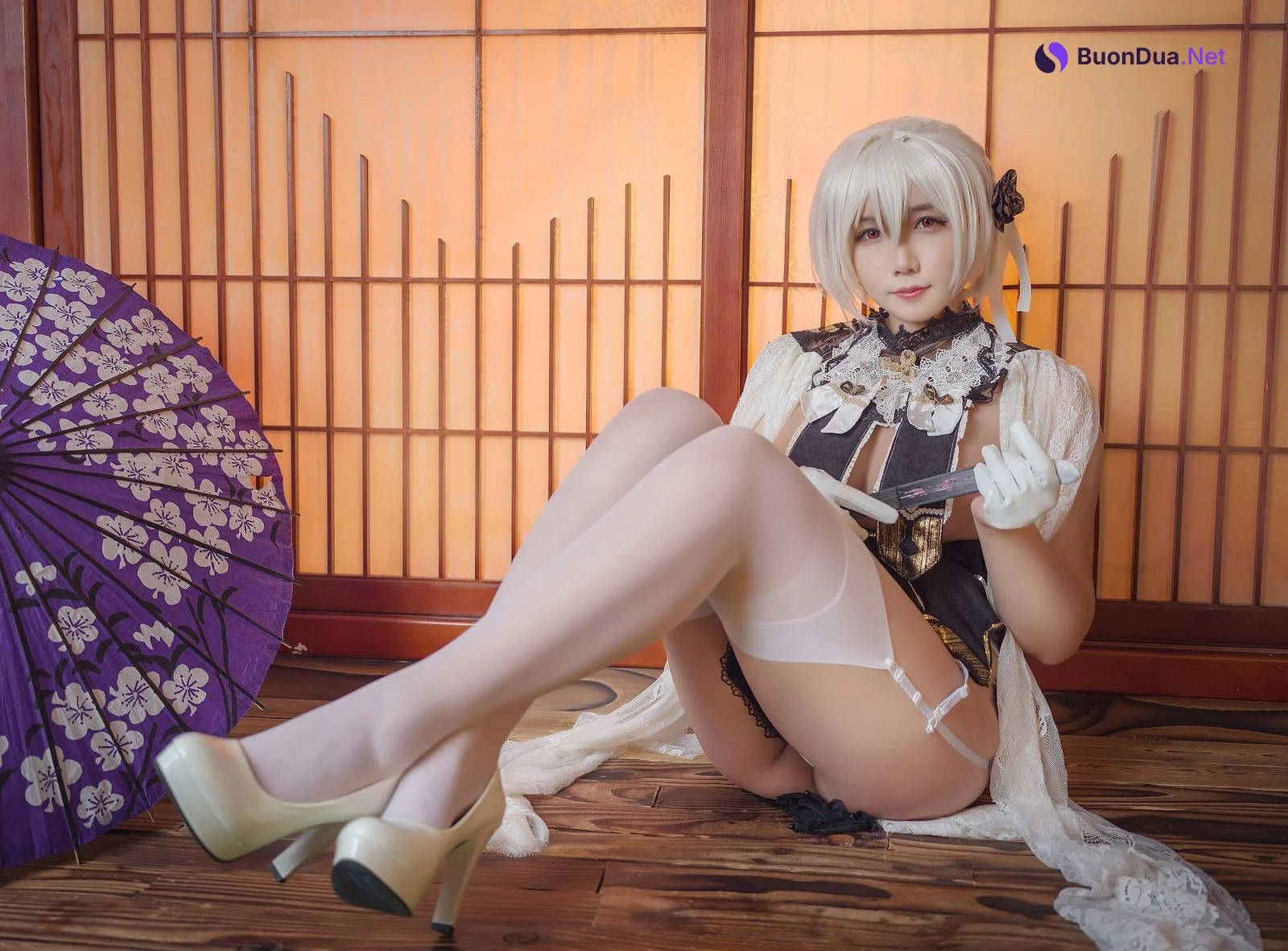 Coser@麻花麻花酱 – 天狼星旗袍 - 写真 8