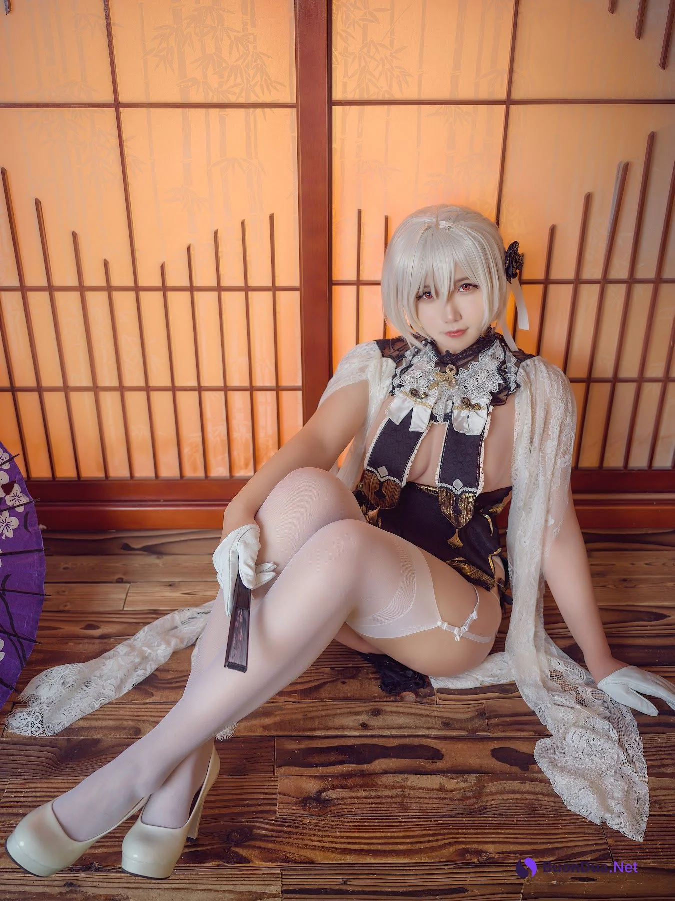 Coser@麻花麻花酱 – 天狼星旗袍 - 写真 9