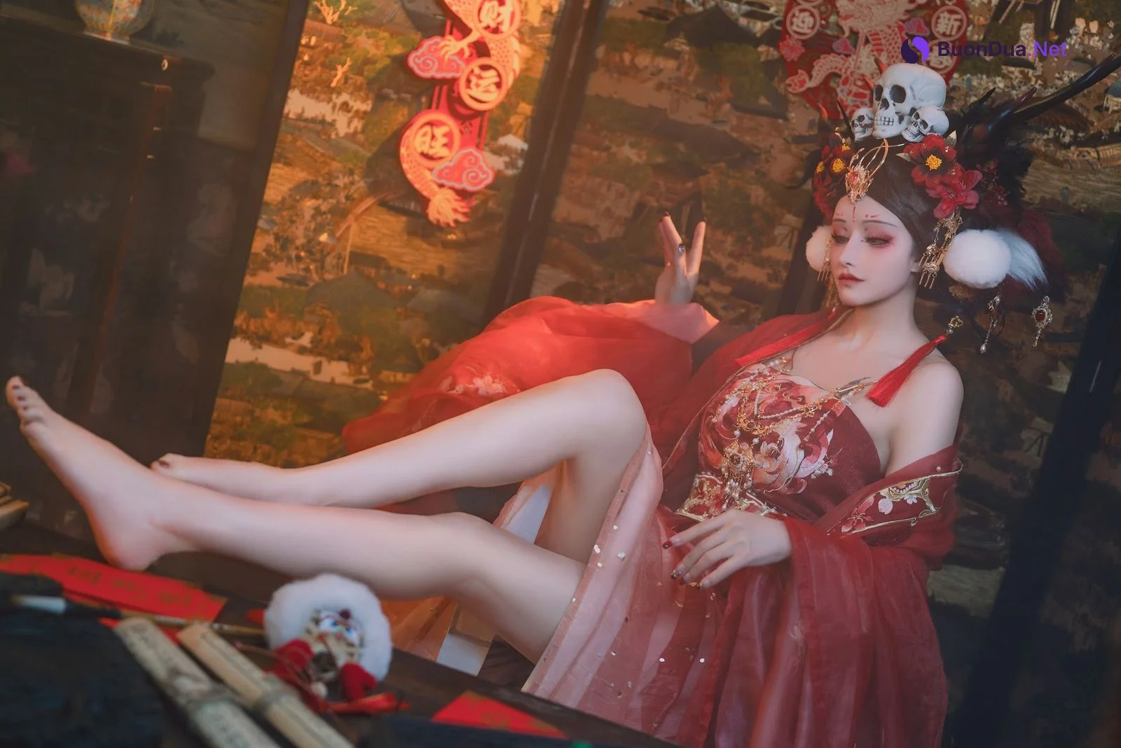 Coser@鹿八岁 – 闯进我家的凶凶年兽 - รูปภาพ 2