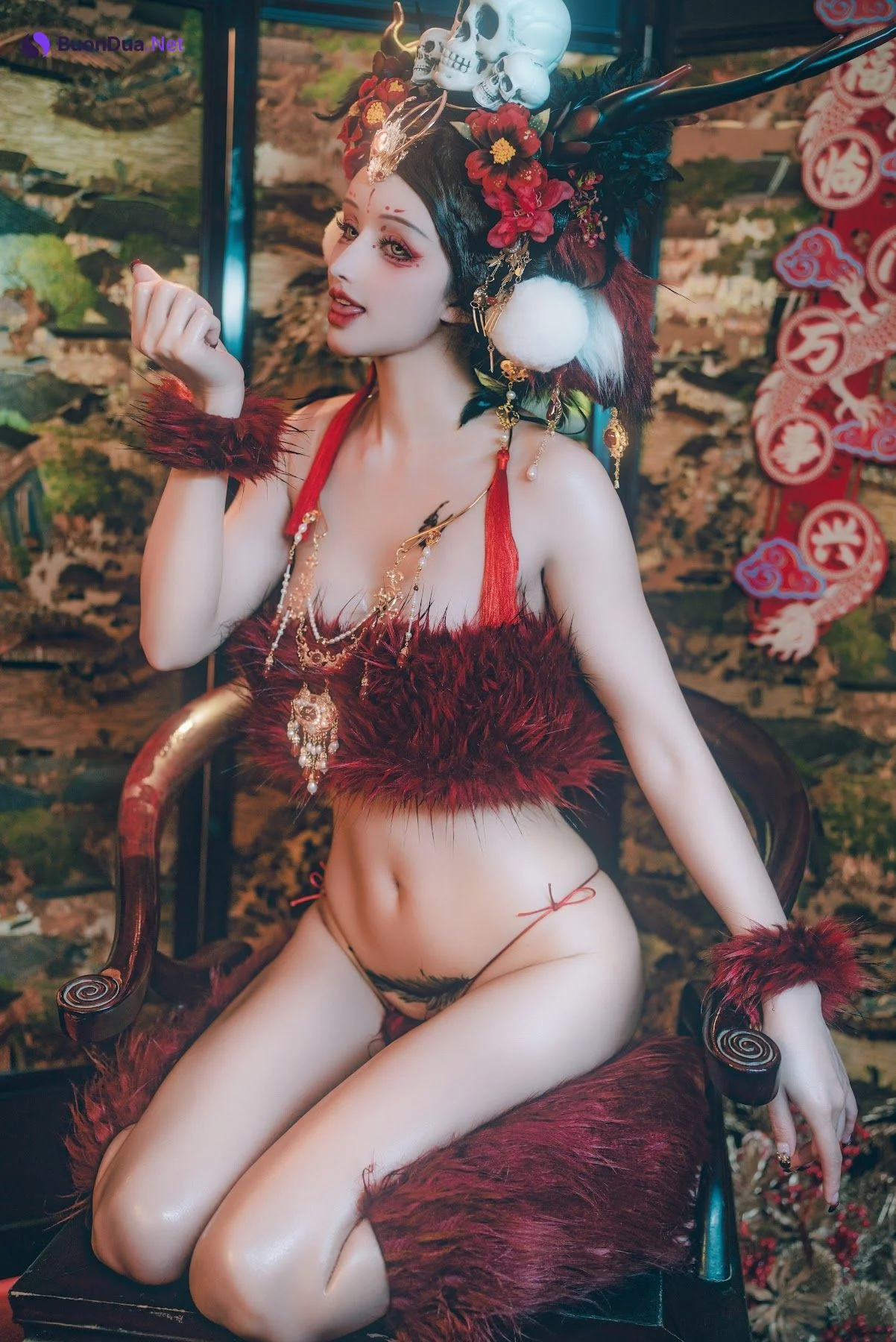 Coser@鹿八岁 – 闯进我家的凶凶年兽 - รูปภาพ 27