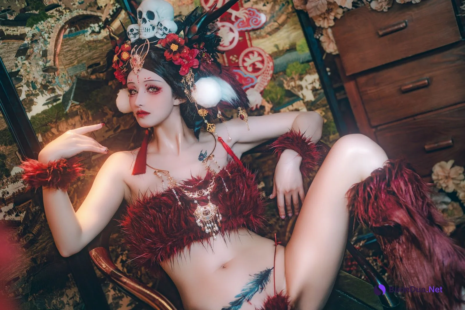 Coser@鹿八岁 – 闯进我家的凶凶年兽 - รูปภาพ 35