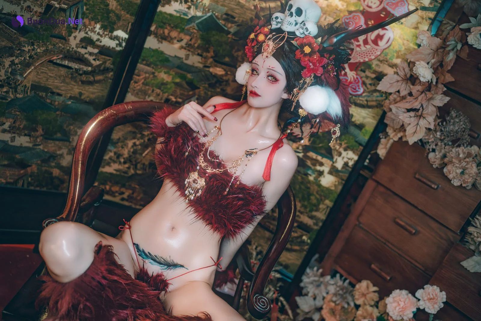 Coser@鹿八岁 – 闯进我家的凶凶年兽 - รูปภาพ 37