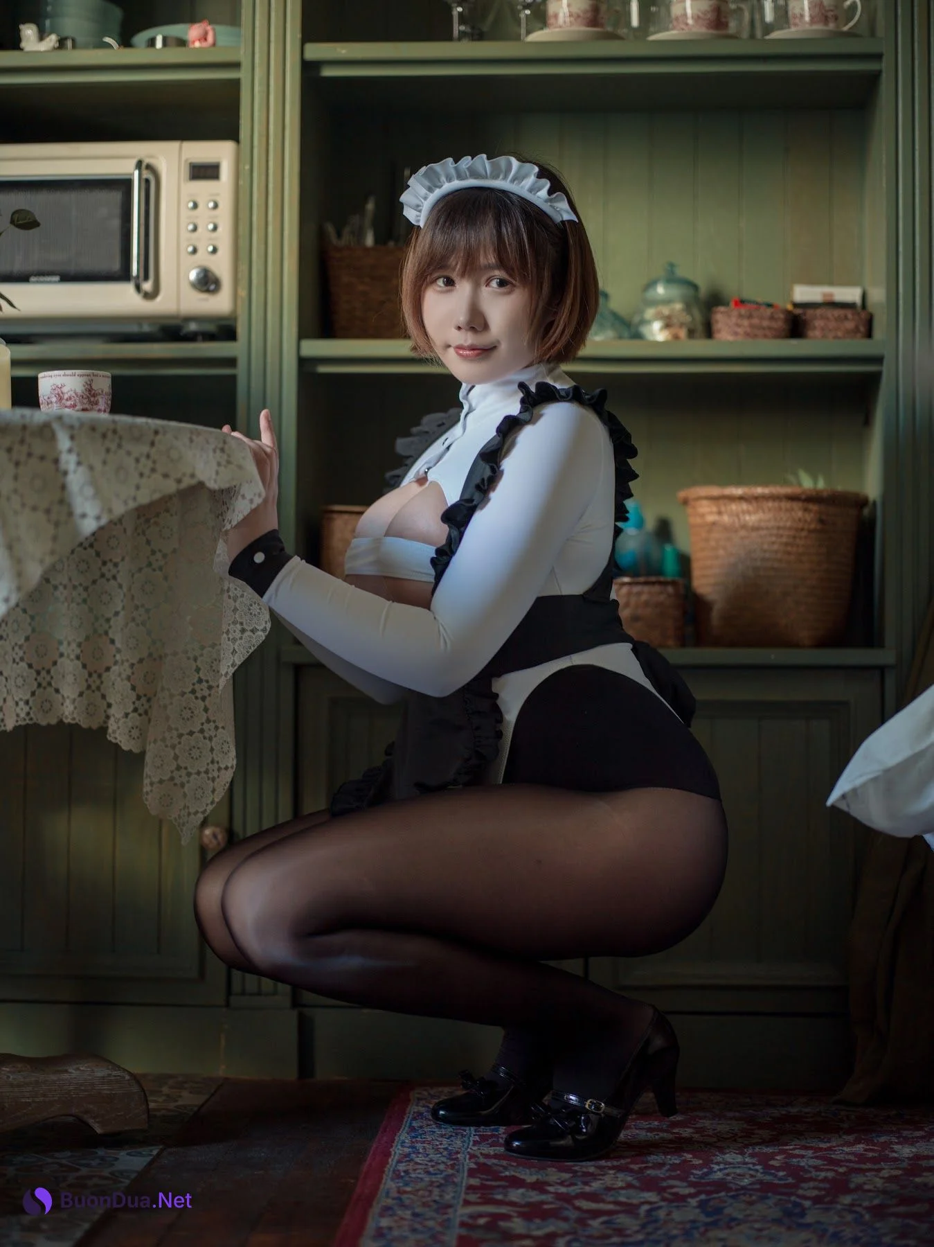 Coser@麻花麻花酱 – 女仆系列 - รูปภาพ 36