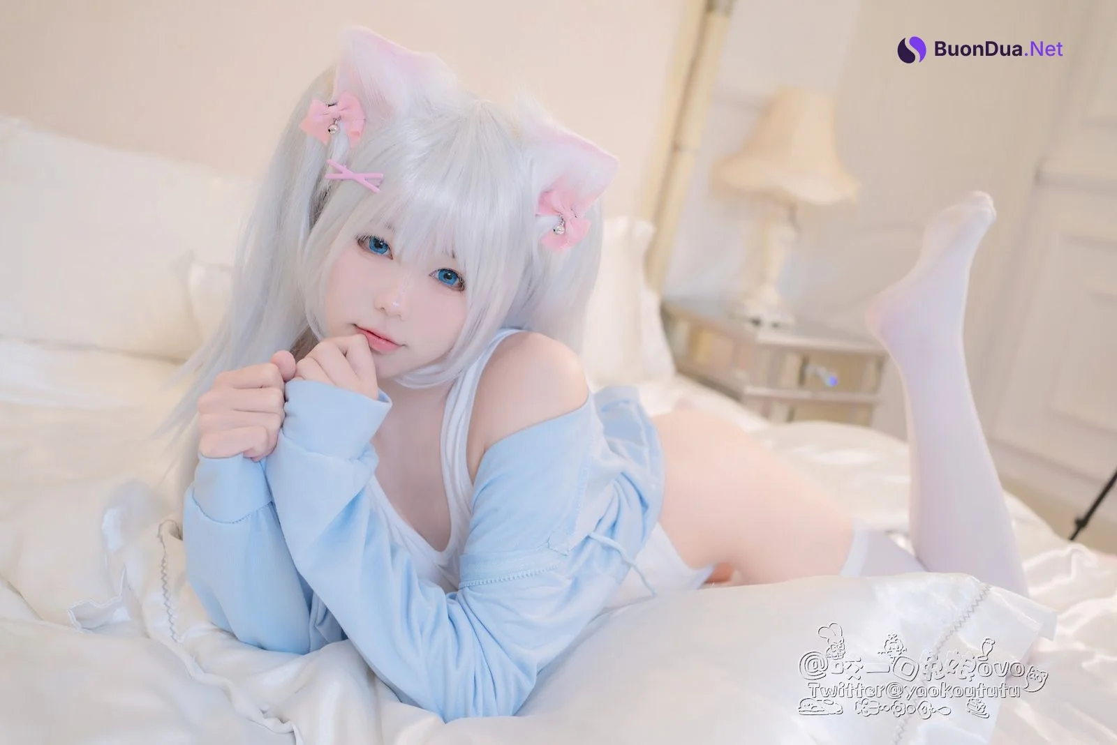 Coser@黏黏团子兔 – 做你的猫 - Photo 13