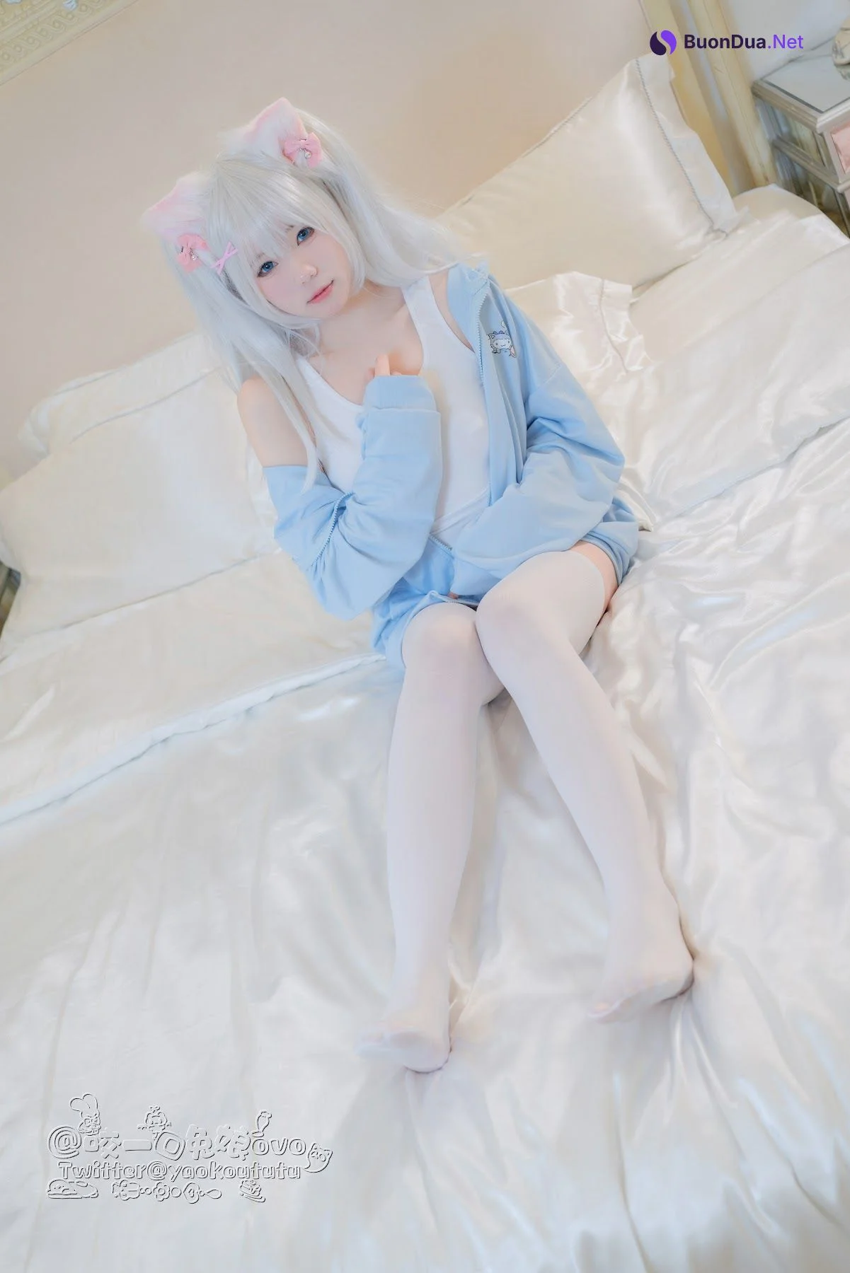 Coser@黏黏团子兔 – 做你的猫 - Photo 3