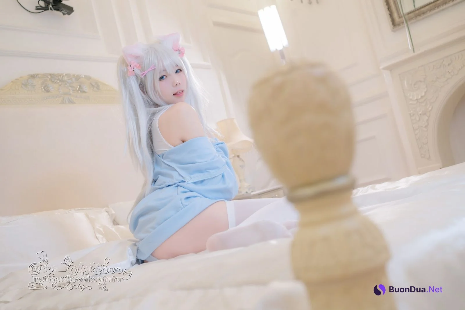 Coser@黏黏团子兔 – 做你的猫 - Photo 4