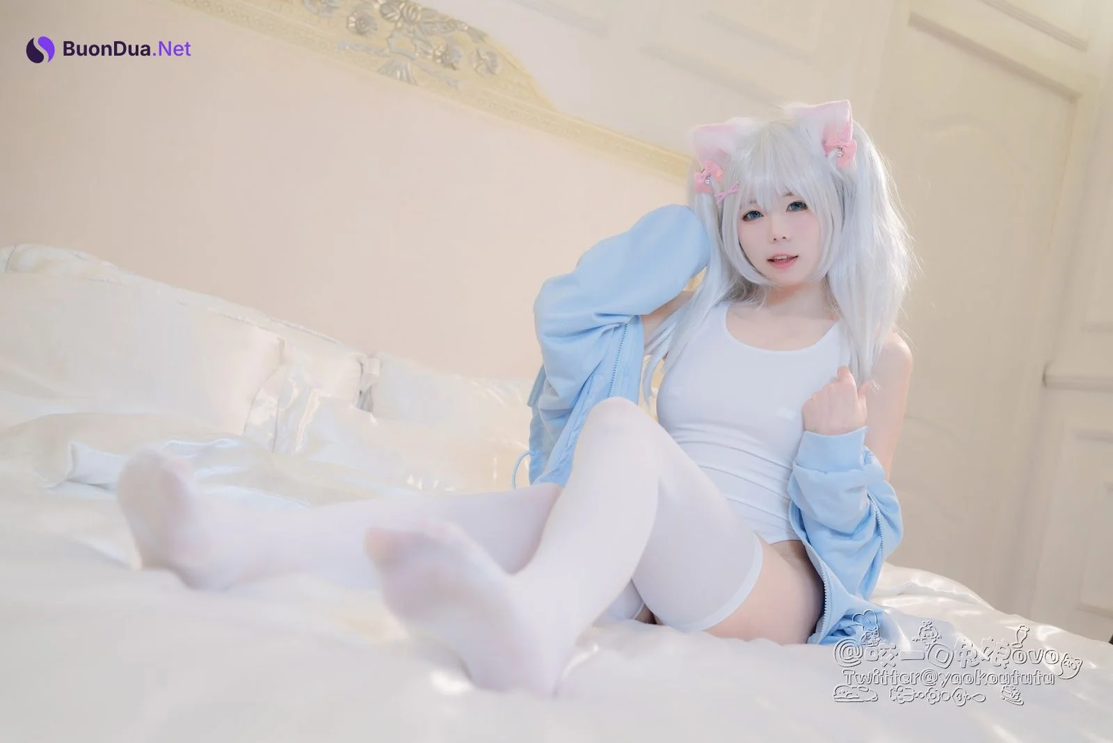 Coser@黏黏团子兔 – 做你的猫 - Photo 7