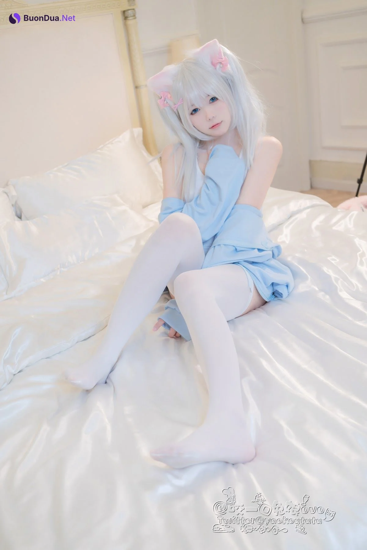 Coser@黏黏团子兔 – 做你的猫 - Photo 9