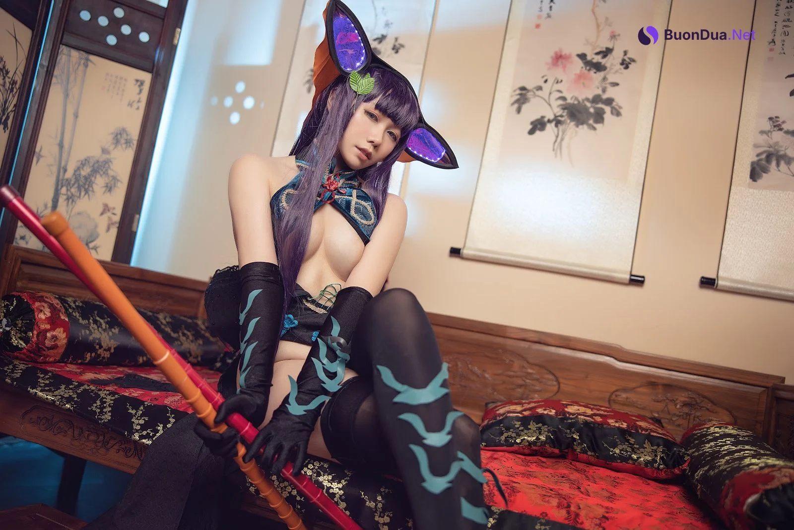 Coser@麻花麻花酱 – 杨玉环满破+二破 - 写真 2