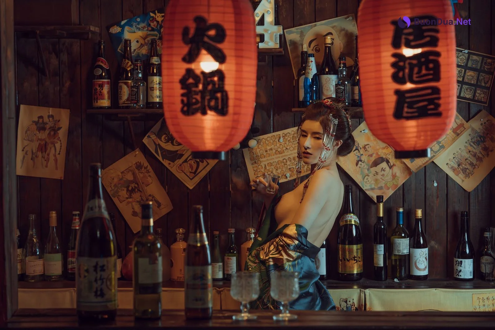 Coser@鹿八岁 – 酒醉的和服少女 - รูปภาพ 18