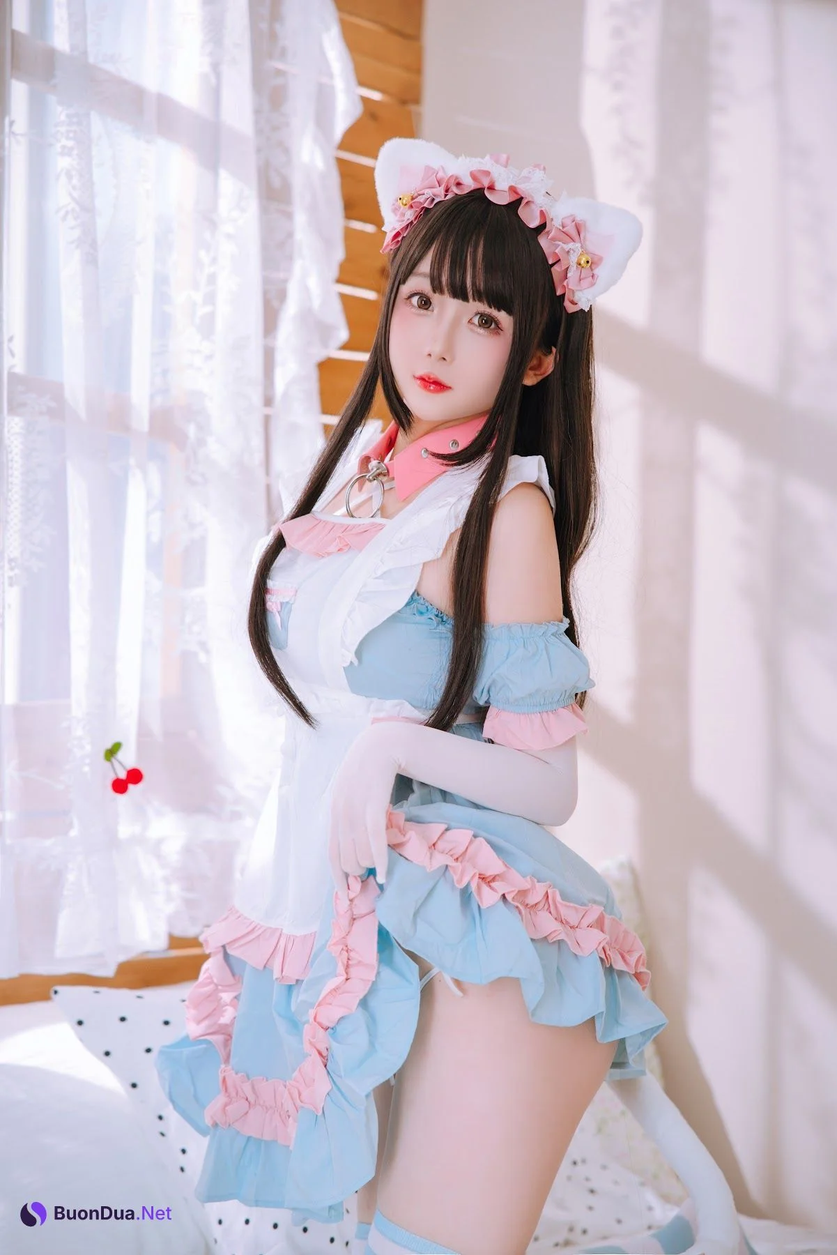 Coser@日奈娇 – 兔尾女仆 - 写真 20