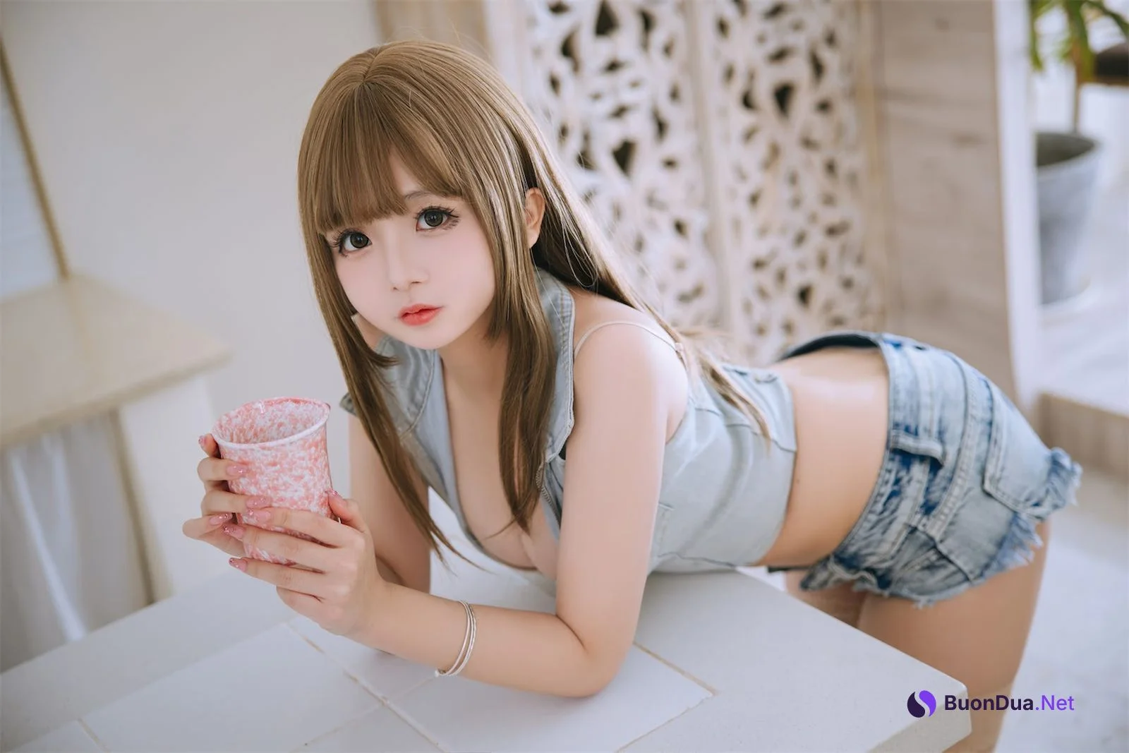 Coser@日奈娇 – 牛仔姐姐 - 照片 2