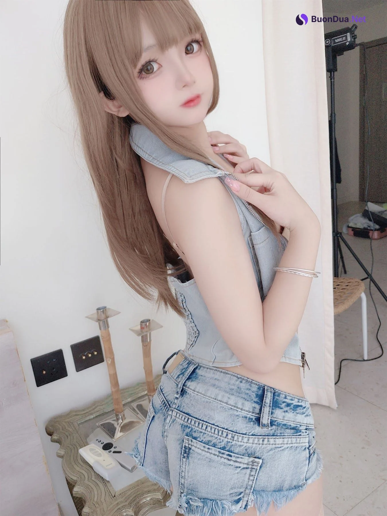 Coser@日奈娇 – 牛仔姐姐 - 照片 50