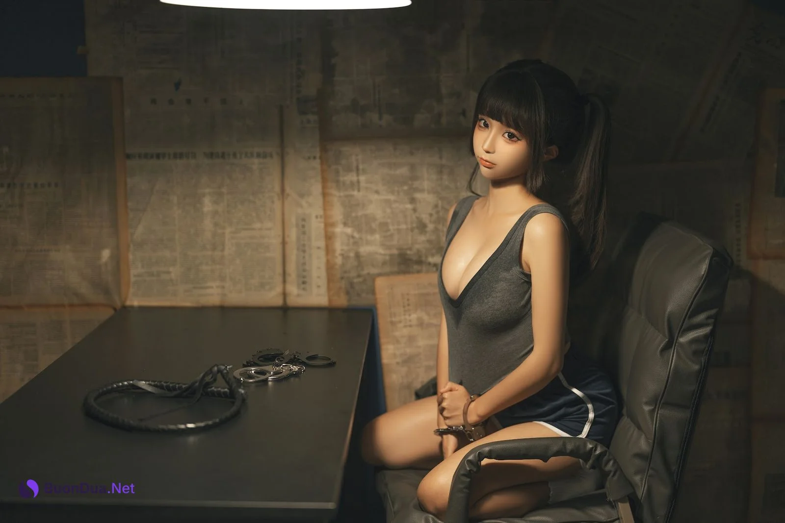 Coser@蠢沫沫 (chunmomo) – 审讯 - 写真 16