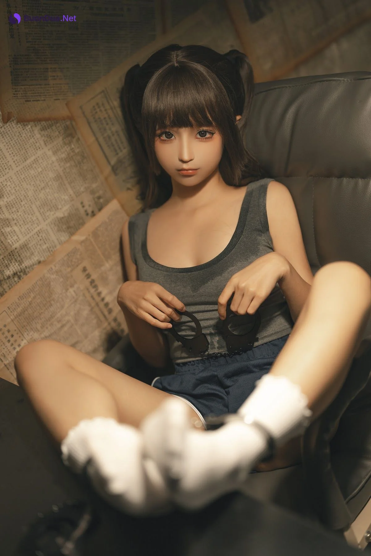 Coser@蠢沫沫 (chunmomo) – 审讯 - 写真 19