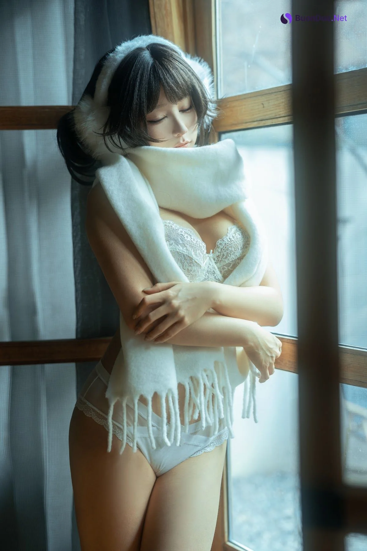 Coser@蠢沫沫 (chunmomo) – 白毛衣 - Photo 13
