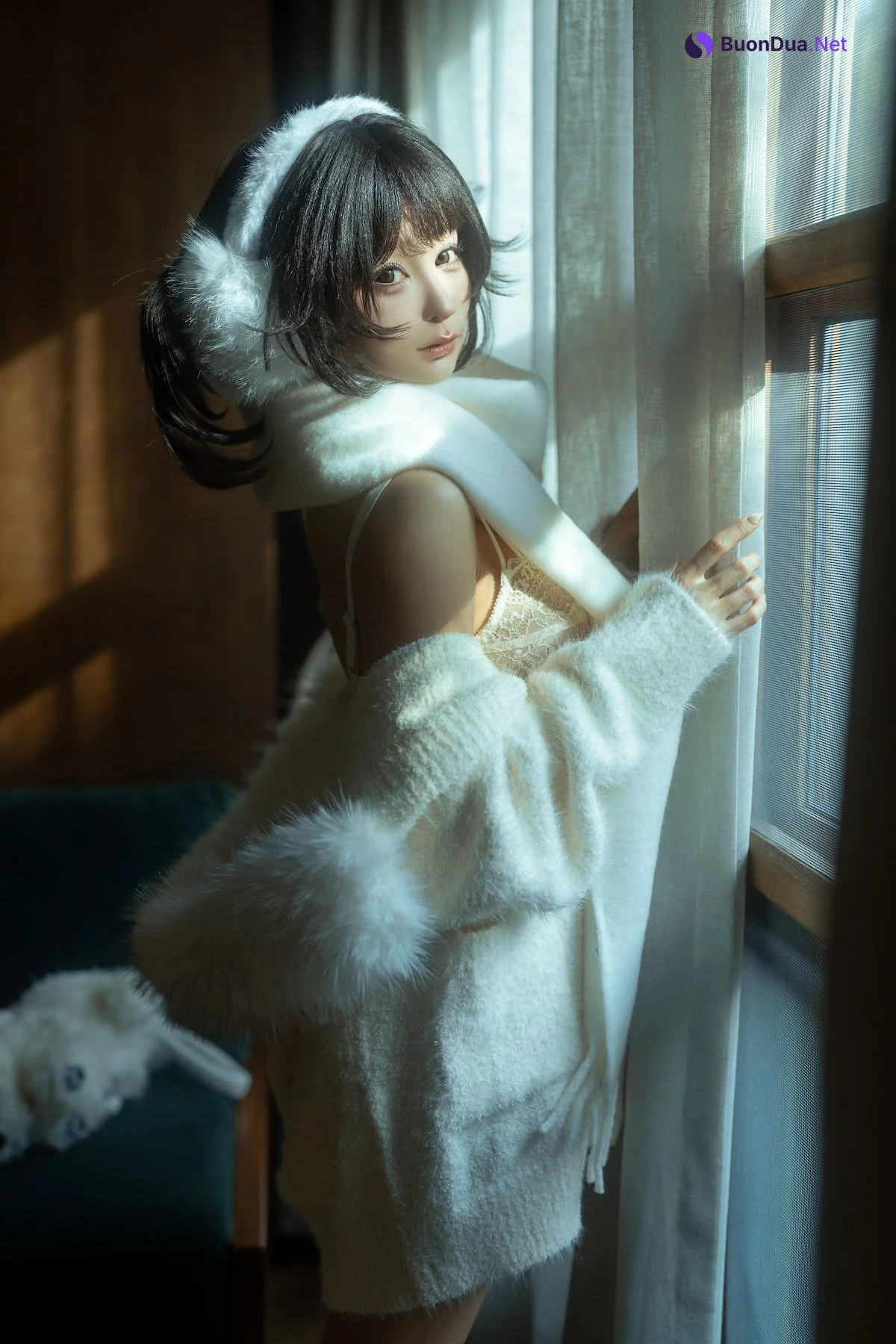 Coser@蠢沫沫 (chunmomo) – 白毛衣 - Photo 4