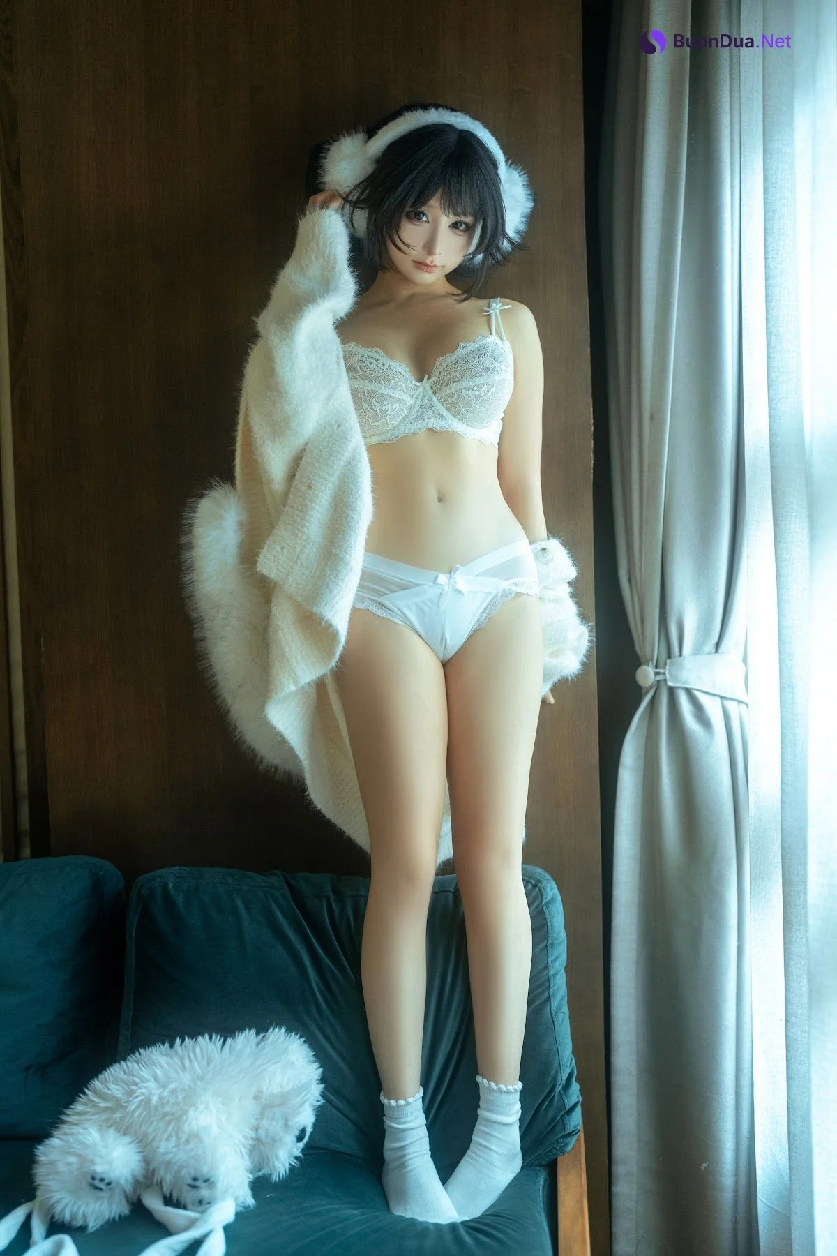 Coser@蠢沫沫 (chunmomo) – 白毛衣 - Photo 9