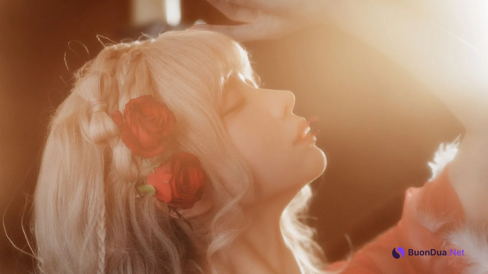 Coser@蠢沫沫 (chunmomo) – 黑红纱裙 - 사진 14
