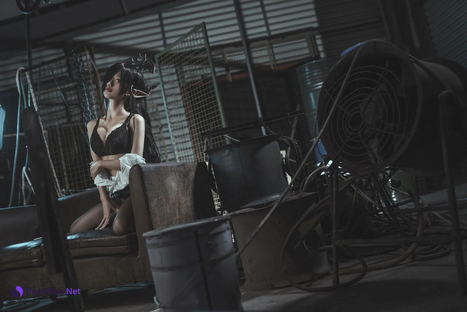 Coser@蠢沫沫 (chunmomo) – Black Beast Queen - Photo 13