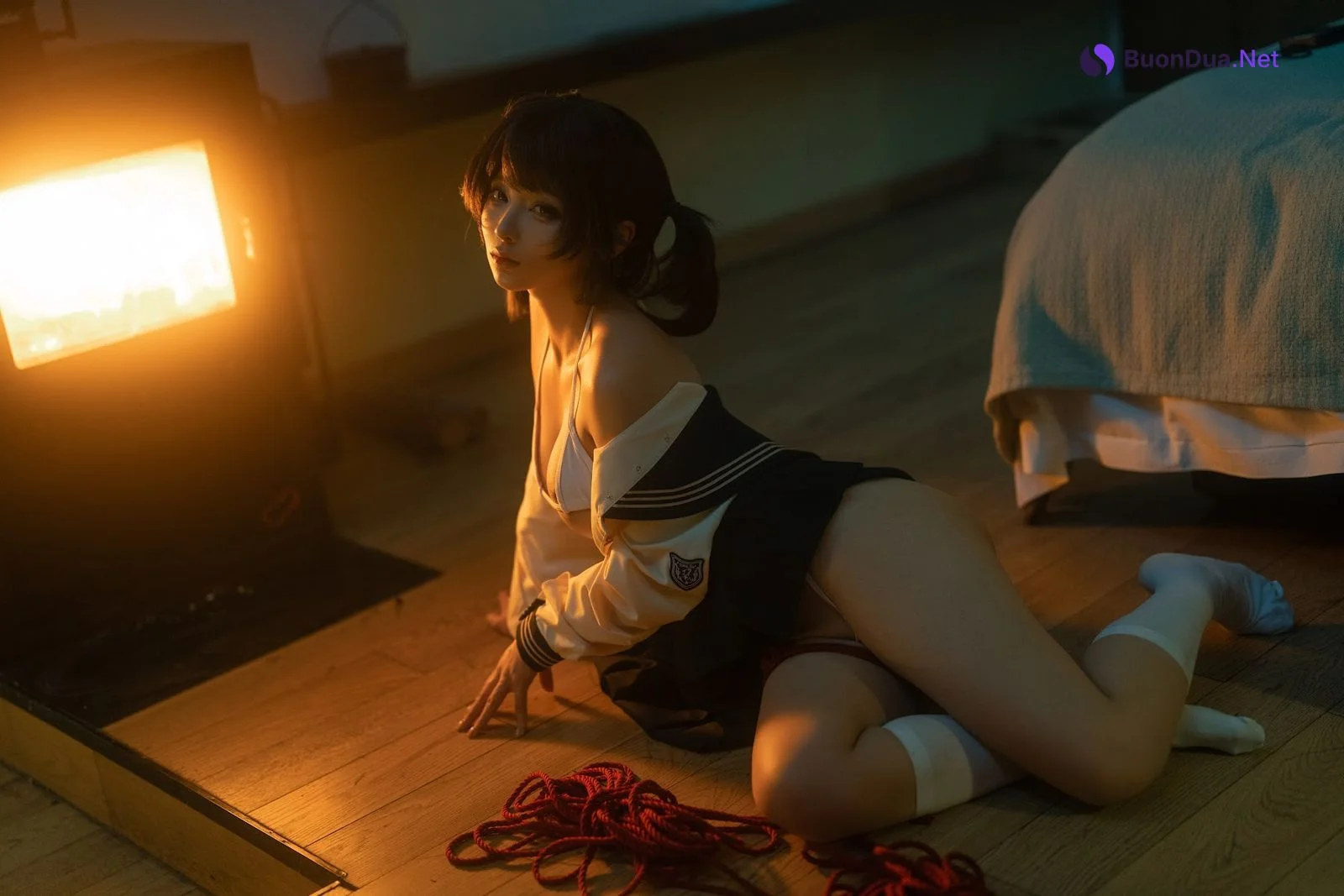 Coser@蠢沫沫 (chunmomo) – 红绳 - Photo 8