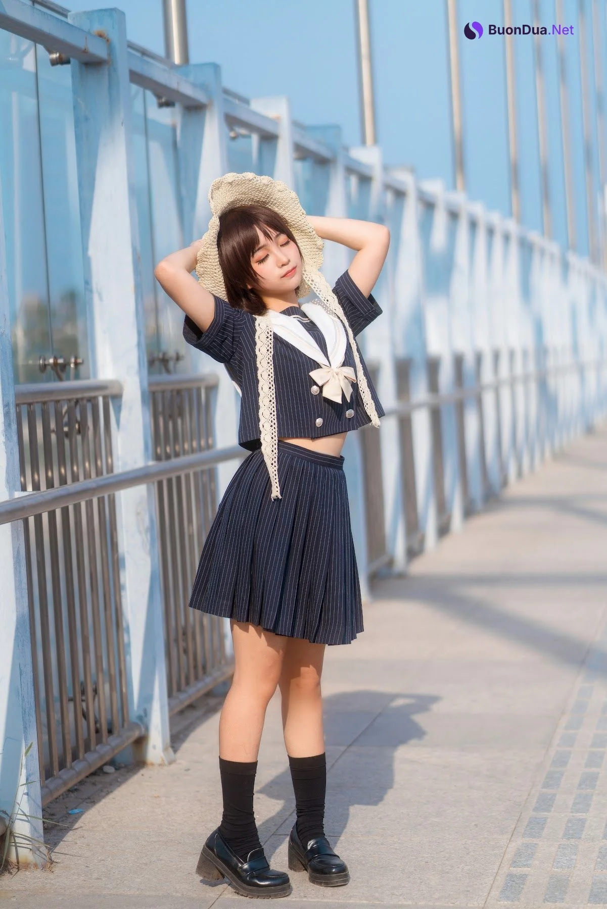 Coser@蠢沫沫 (chunmomo) Vol.003 JK制服 - Photo 10