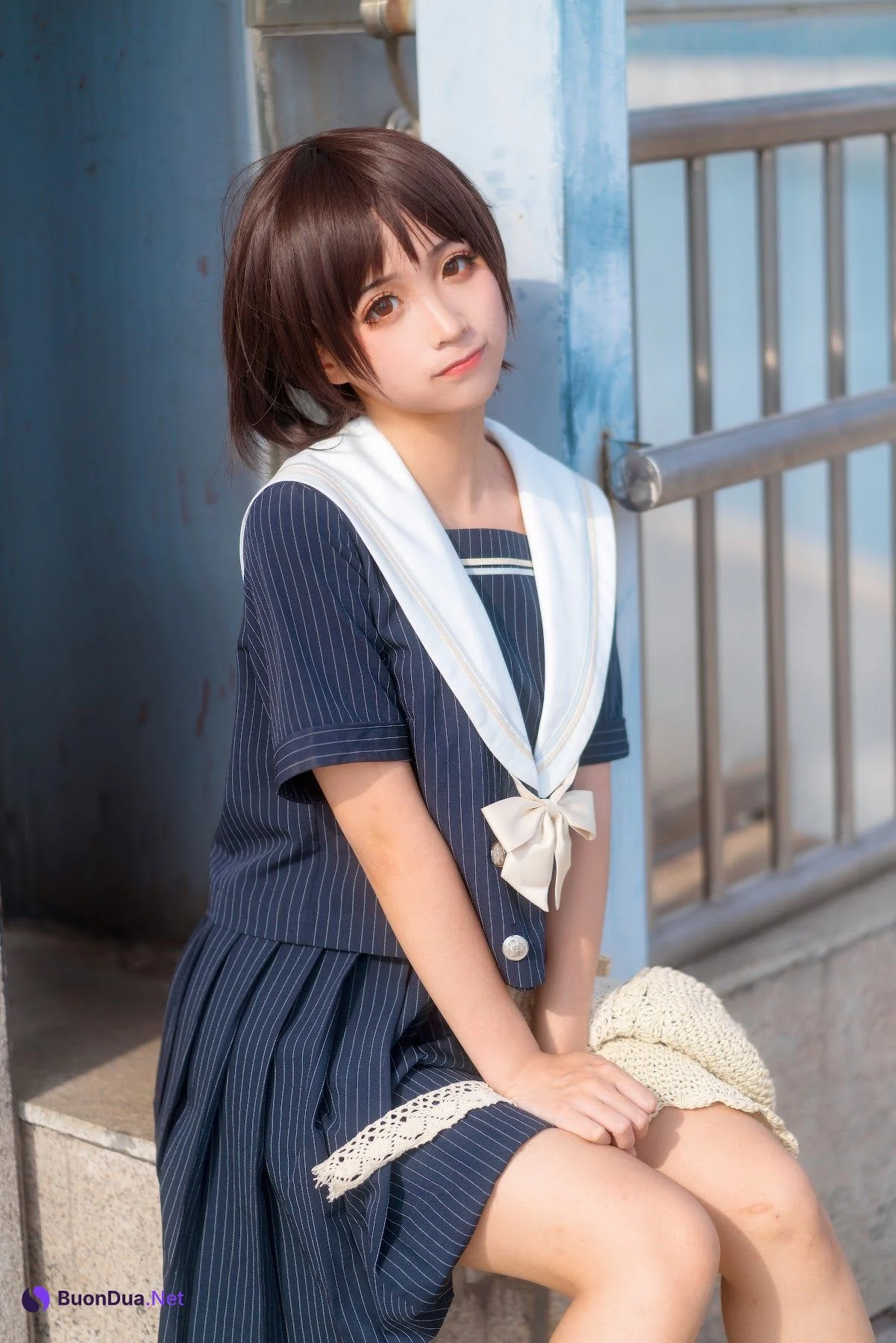 Coser@蠢沫沫 (chunmomo) Vol.003 JK制服 - Photo 8