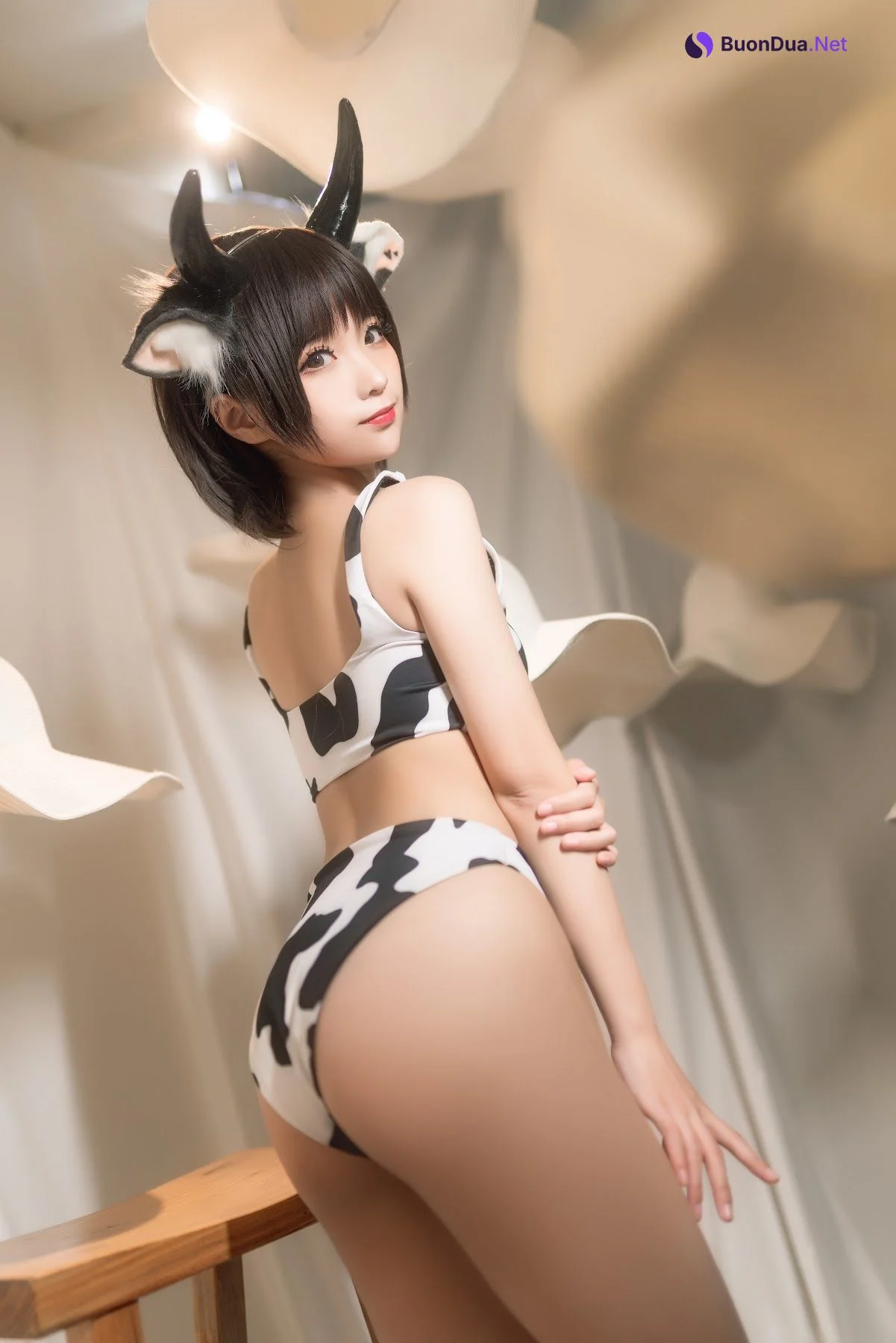 Coser@蠢沫沫 (chunmomo) Vol.081 花花牛 - Photo 19