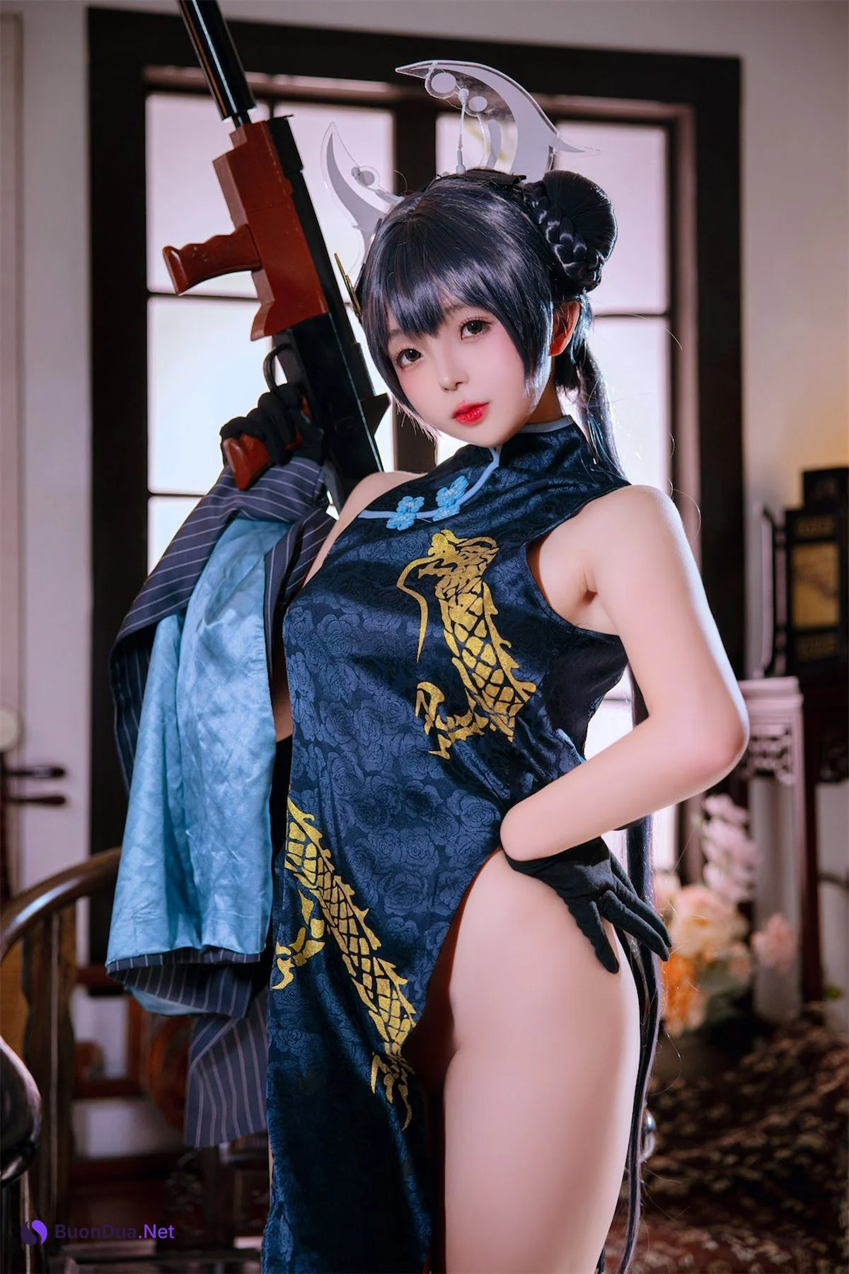 Coser@日奈娇 – 碧蓝档案妃咲 - 照片 20