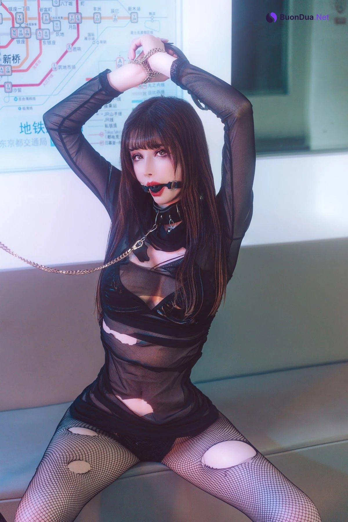 Coser@鹿八岁 – 地铁の调教 - รูปภาพ 34