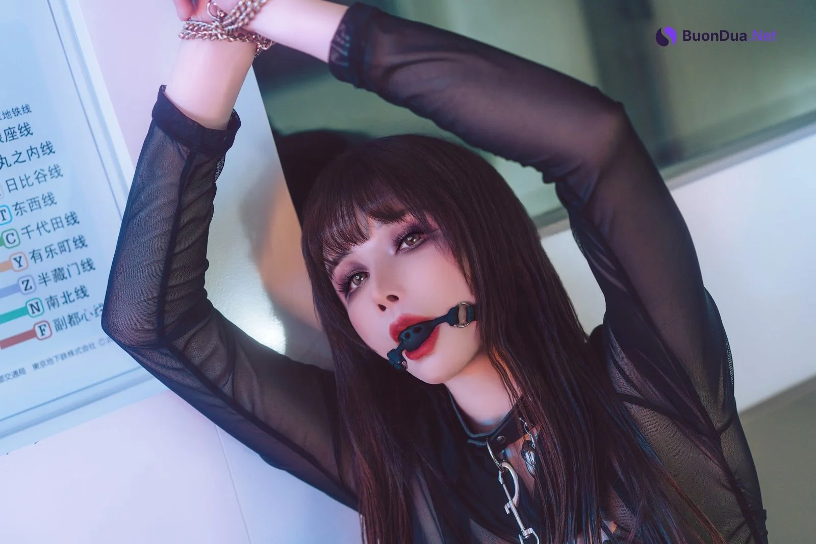 Coser@鹿八岁 – 地铁の调教 - รูปภาพ 38