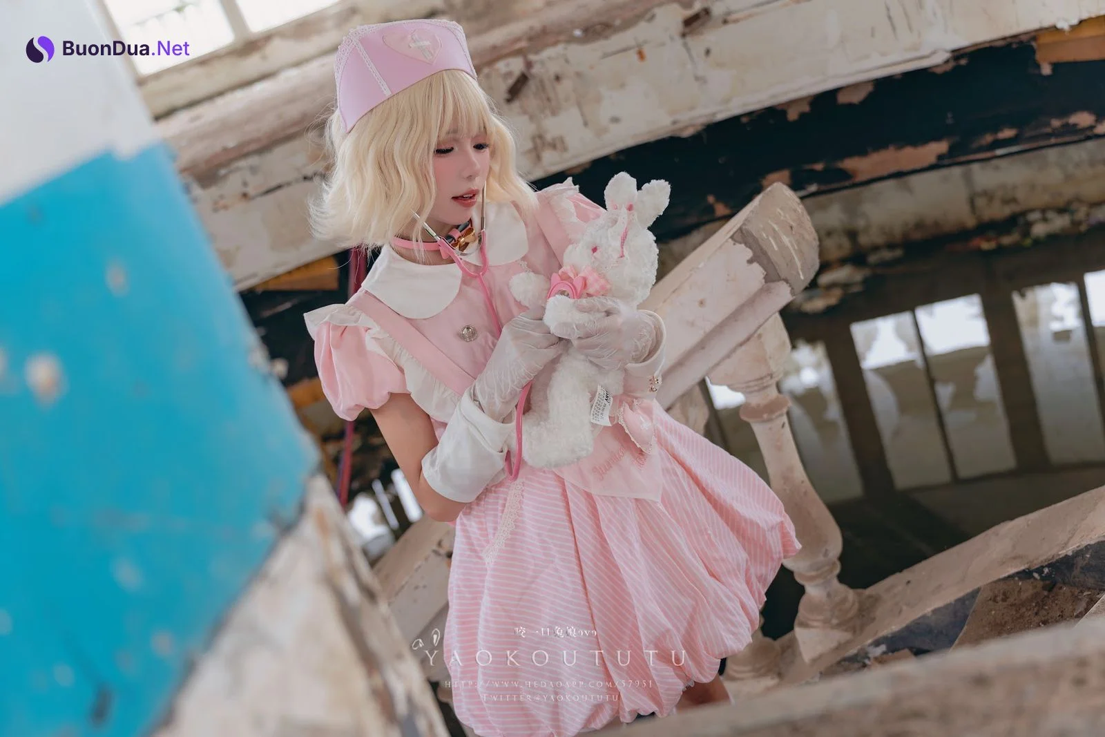 Coser@黏黏团子兔 – 遗失病栋&小花仙 - 사진 5