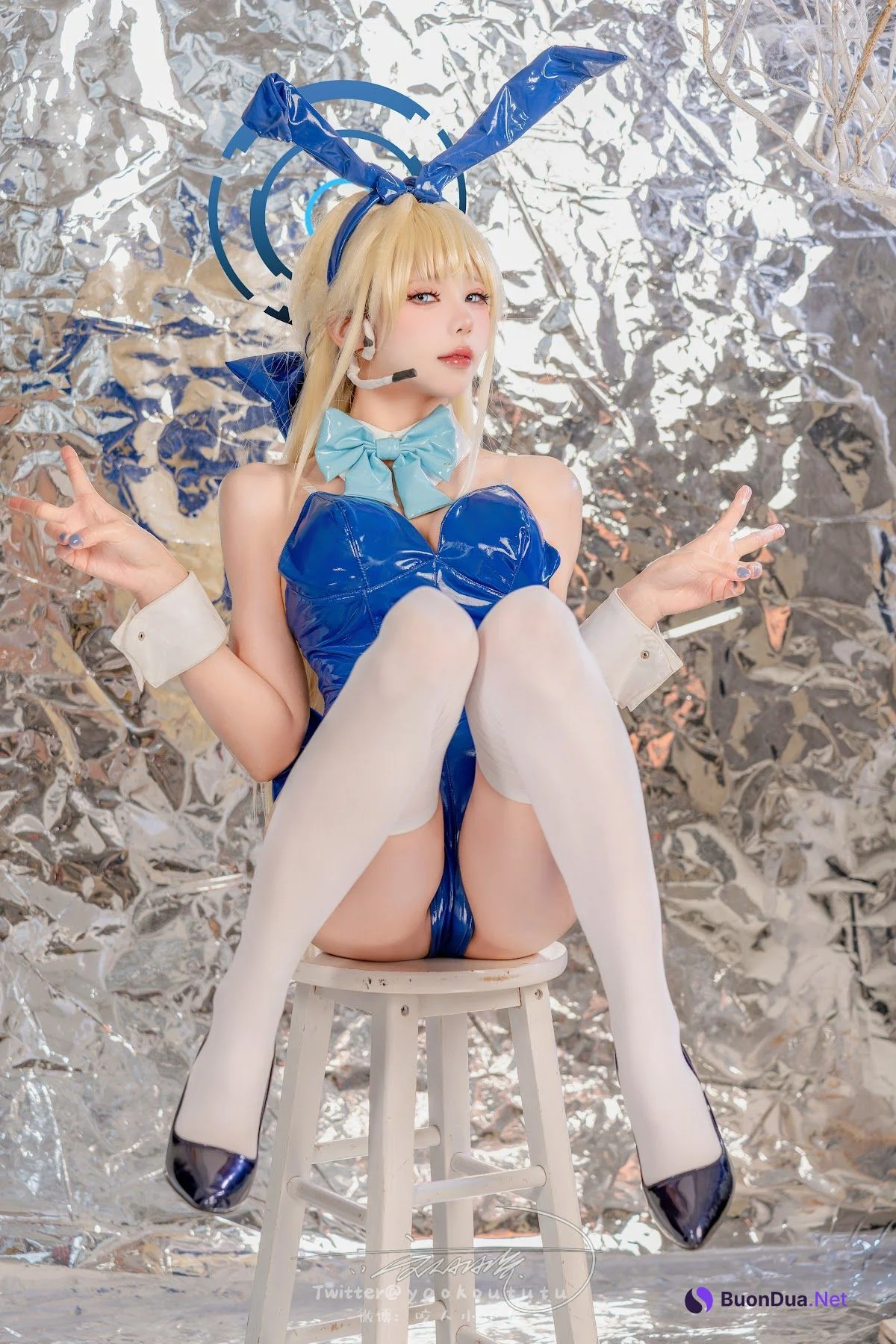 Coser@黏黏团子兔 – 碧蓝档案 飞鸟马时 - 写真 13