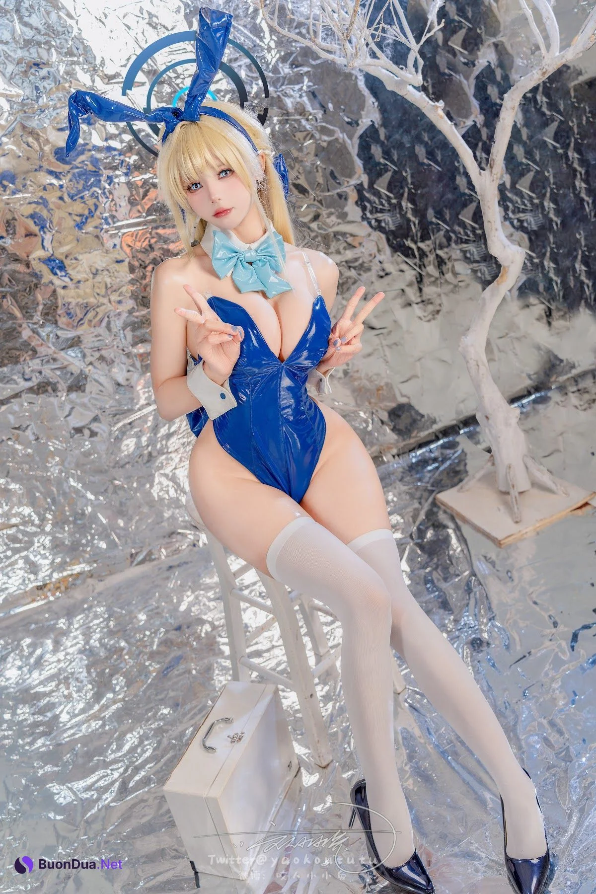 Coser@黏黏团子兔 – 碧蓝档案 飞鸟马时 - 写真 15