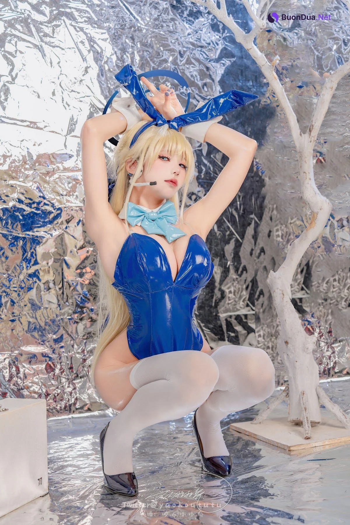 Coser@黏黏团子兔 – 碧蓝档案 飞鸟马时 - 写真 16