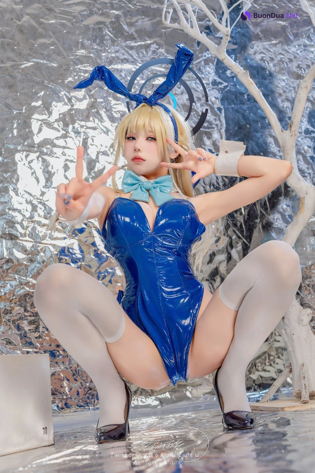Coser@黏黏团子兔 – 碧蓝档案 飞鸟马时 - 写真 20
