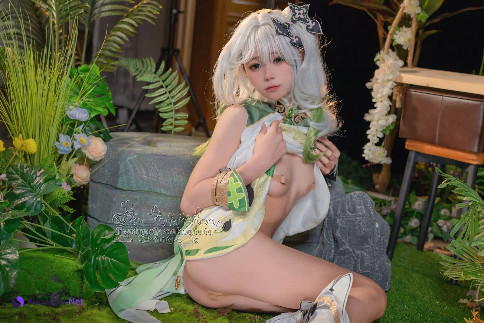Coser@黏黏团子兔 – 万年萝莉纳西妲 - Photo 16
