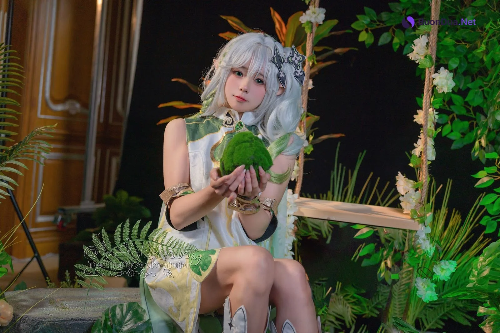 Coser@黏黏团子兔 – 万年萝莉纳西妲 - Photo 2
