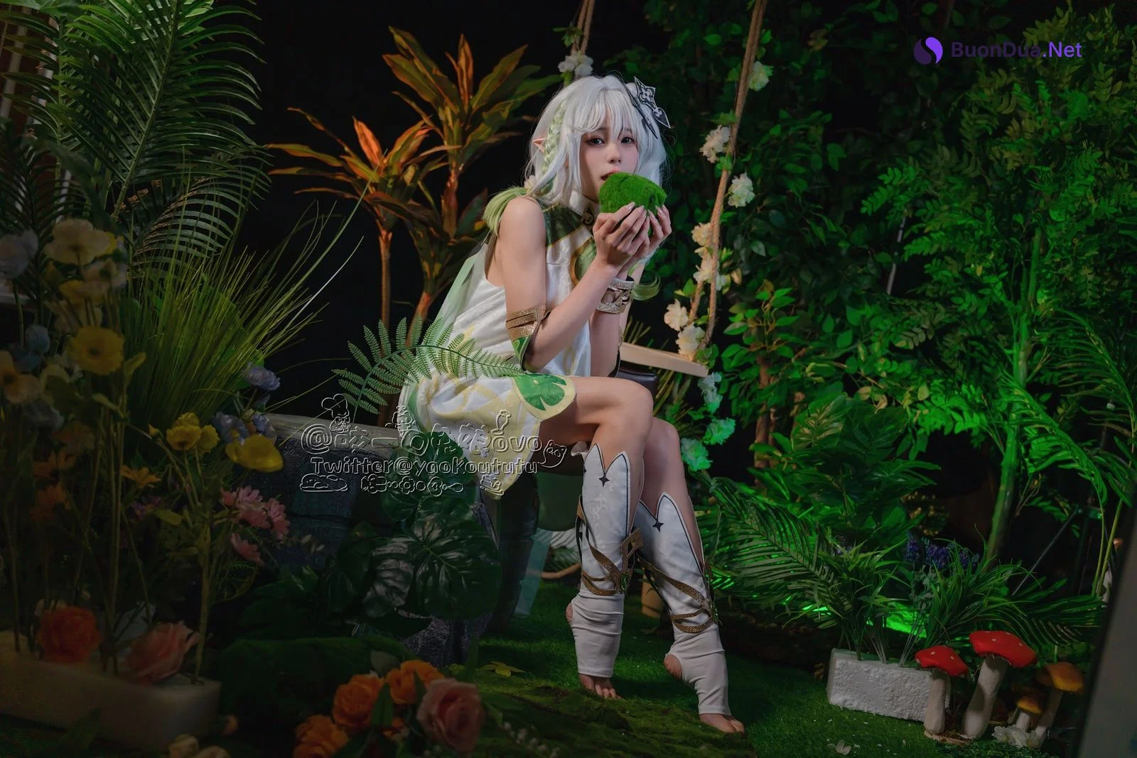 Coser@黏黏团子兔 – 万年萝莉纳西妲 - Photo 3