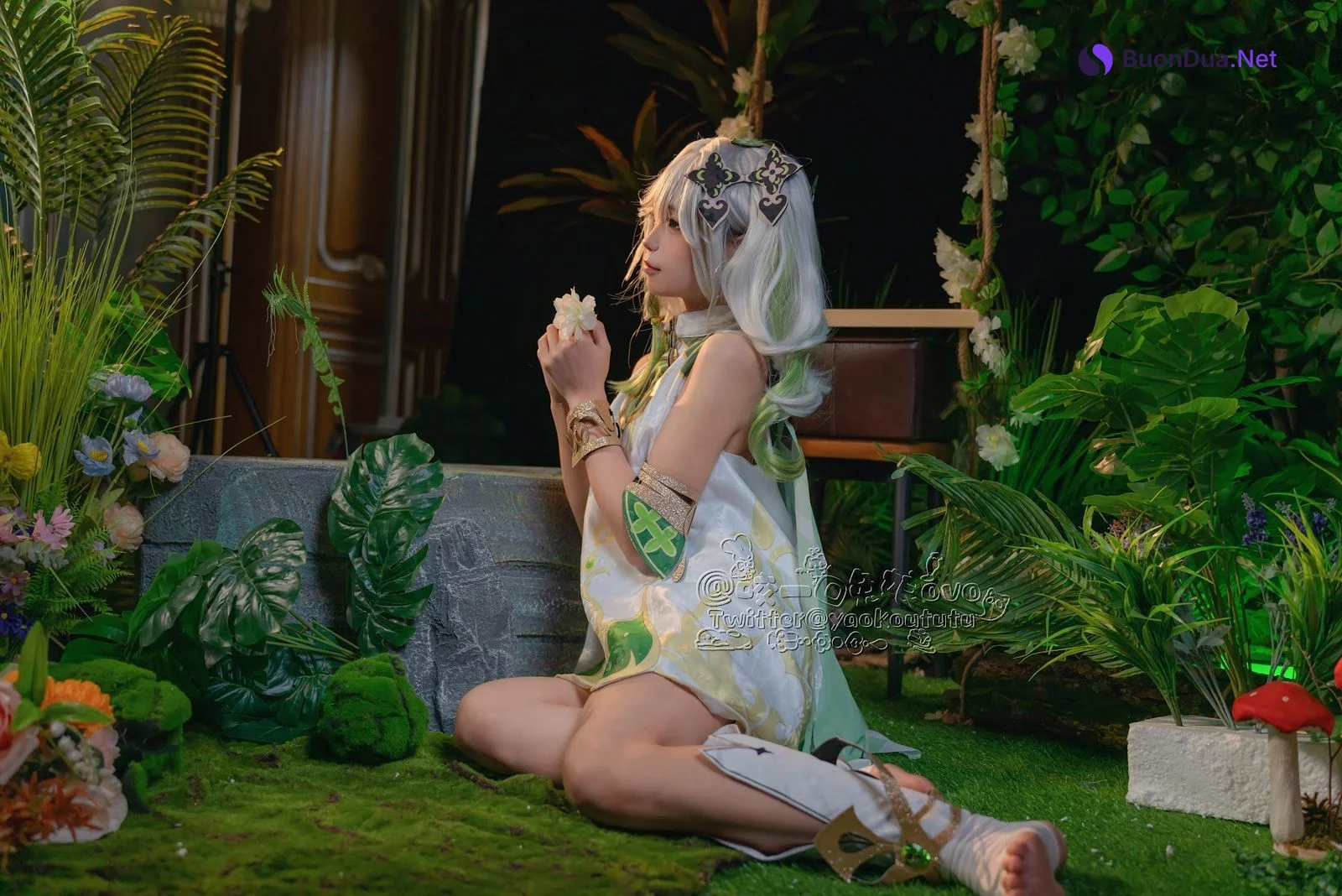 Coser@黏黏团子兔 – 万年萝莉纳西妲 - Photo 6