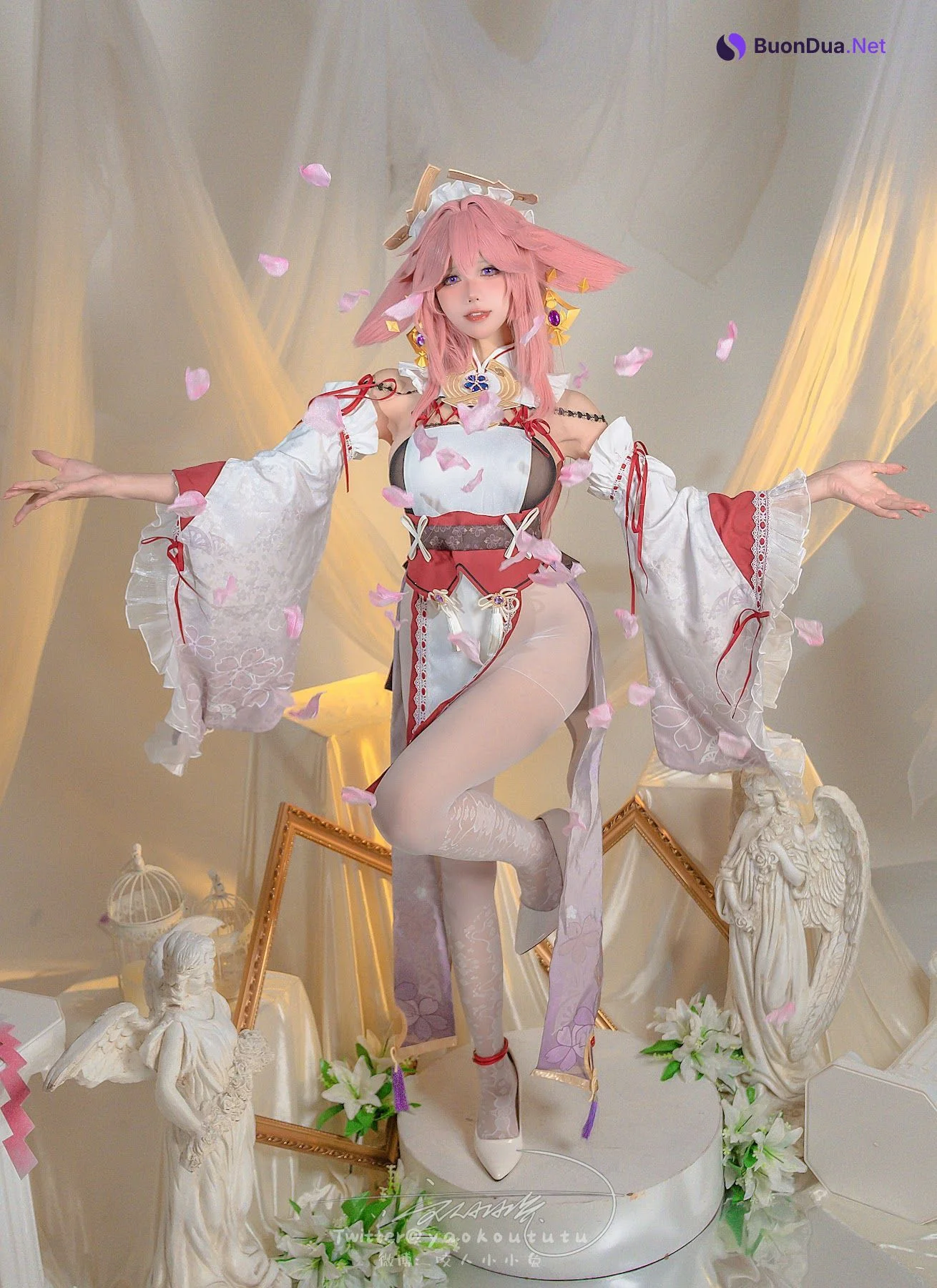 Coser@黏黏团子兔 – 春江水暖 神子贺岁 - 照片 11