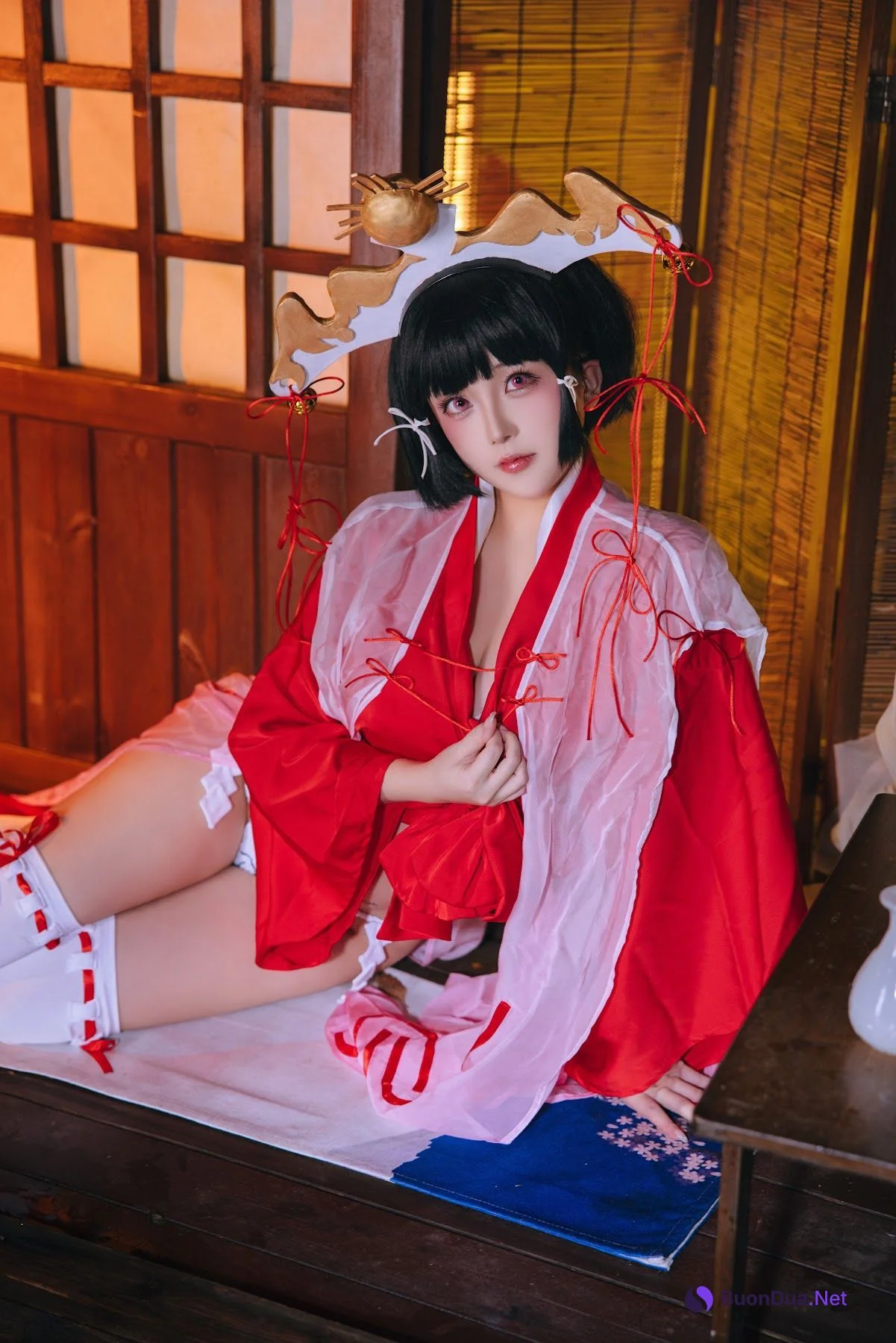 Coser@日奈娇 – 辉夜巫女 - 사진 4